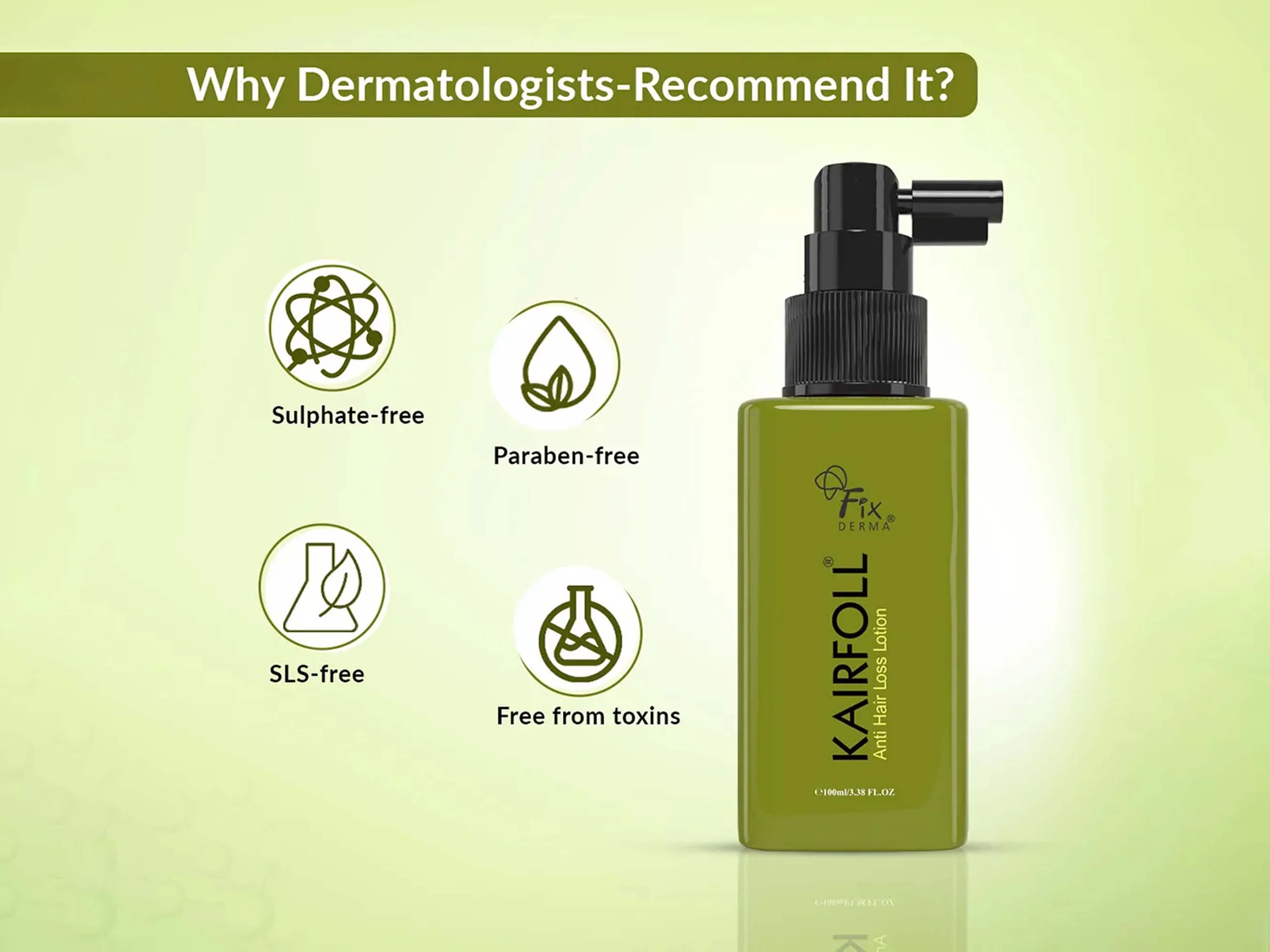 Fixderma Kairfoll Anti Hair Loss Lotion - Image 6