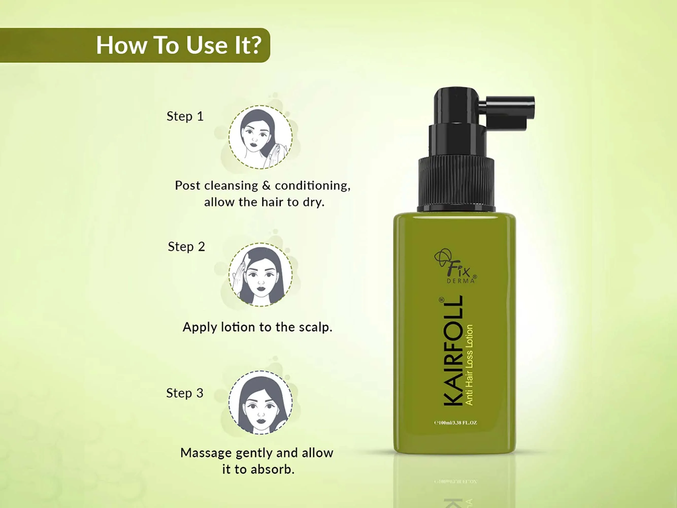 Fixderma Kairfoll Anti Hair Loss Lotion - Image 7