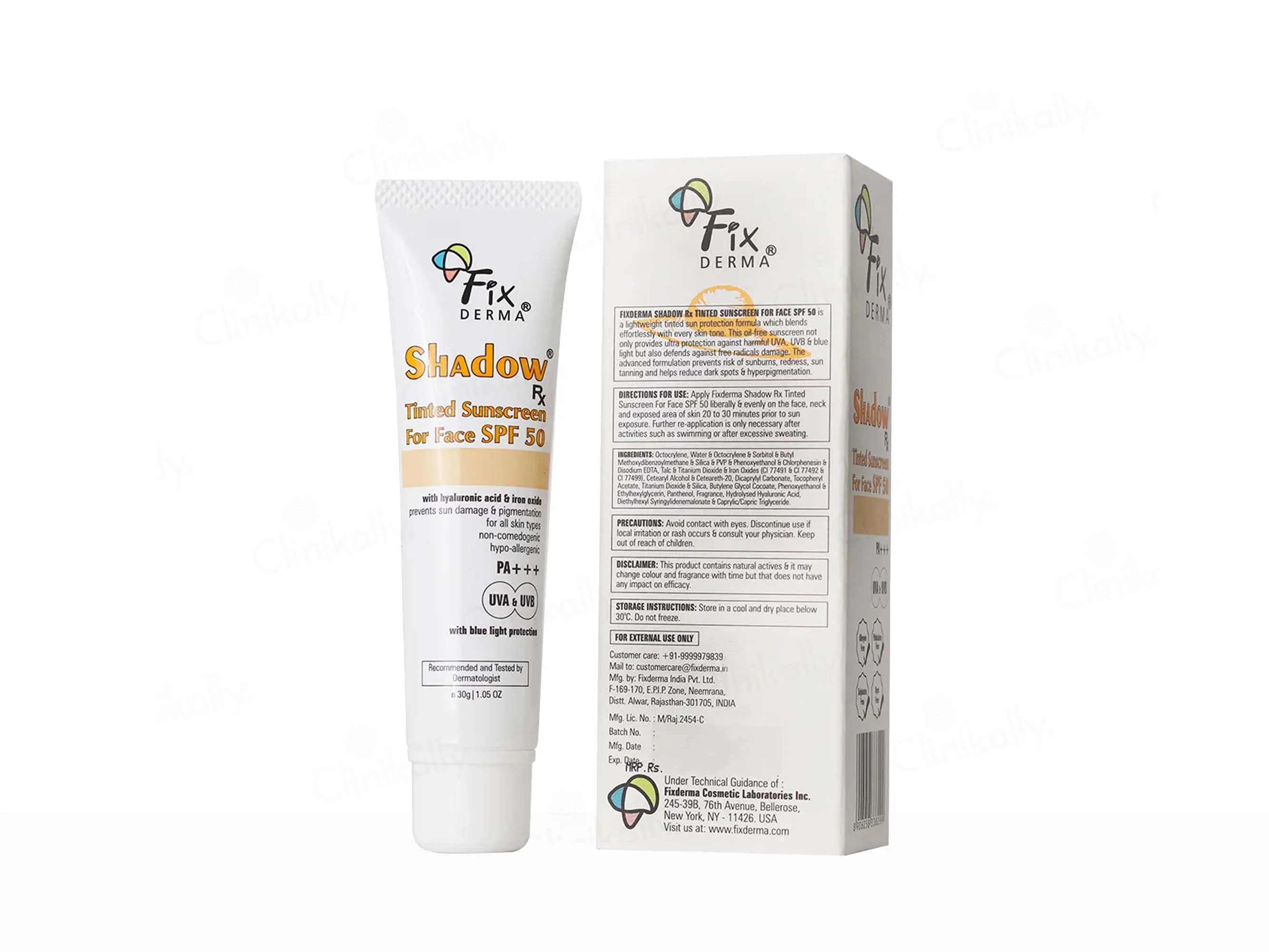 Fixderma Shadow Rx Tinted Sunscreen For Face SPF 50 PA+++ - Image 6