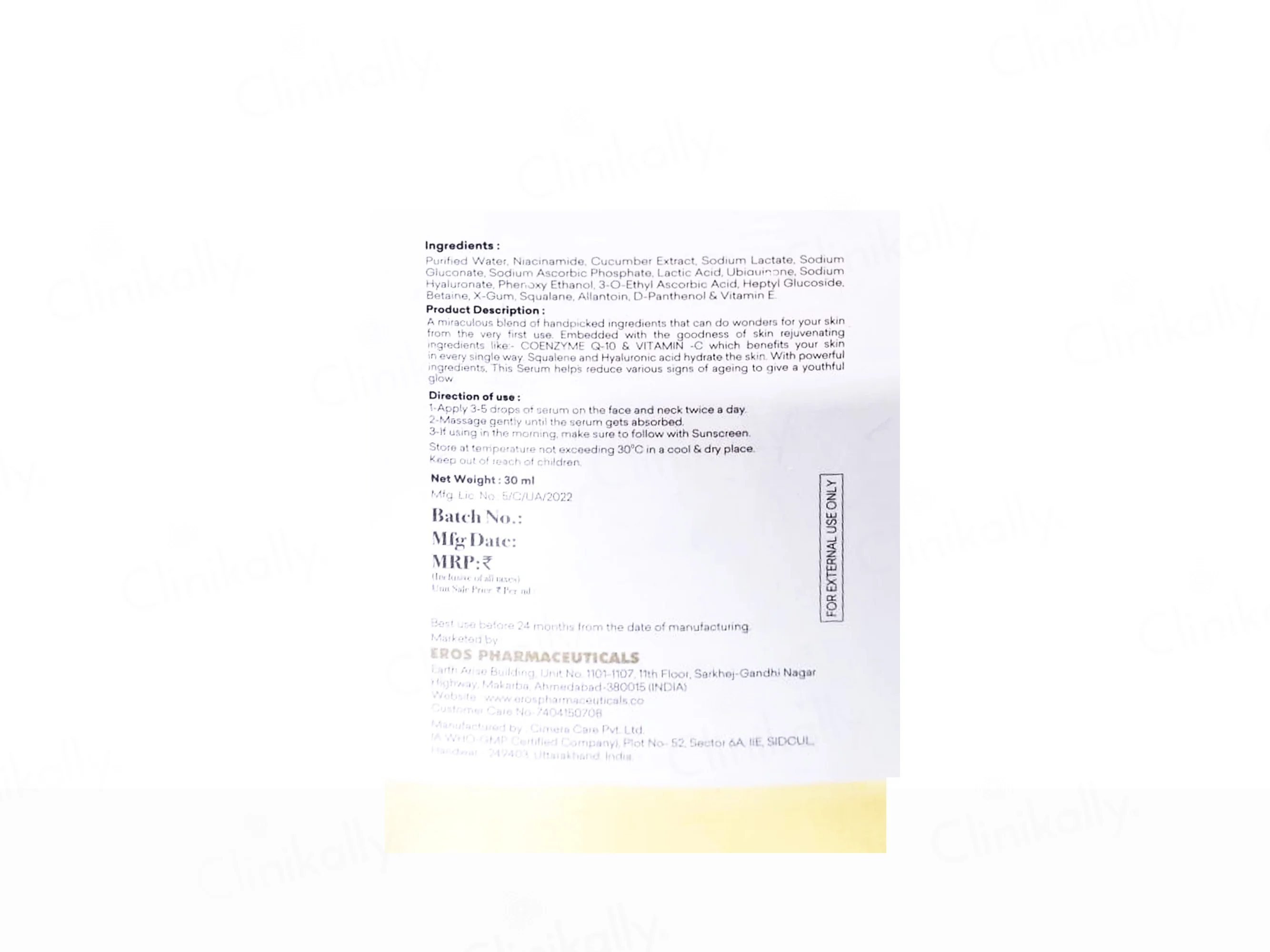 Fixglow-QC Face Serum - Image 3