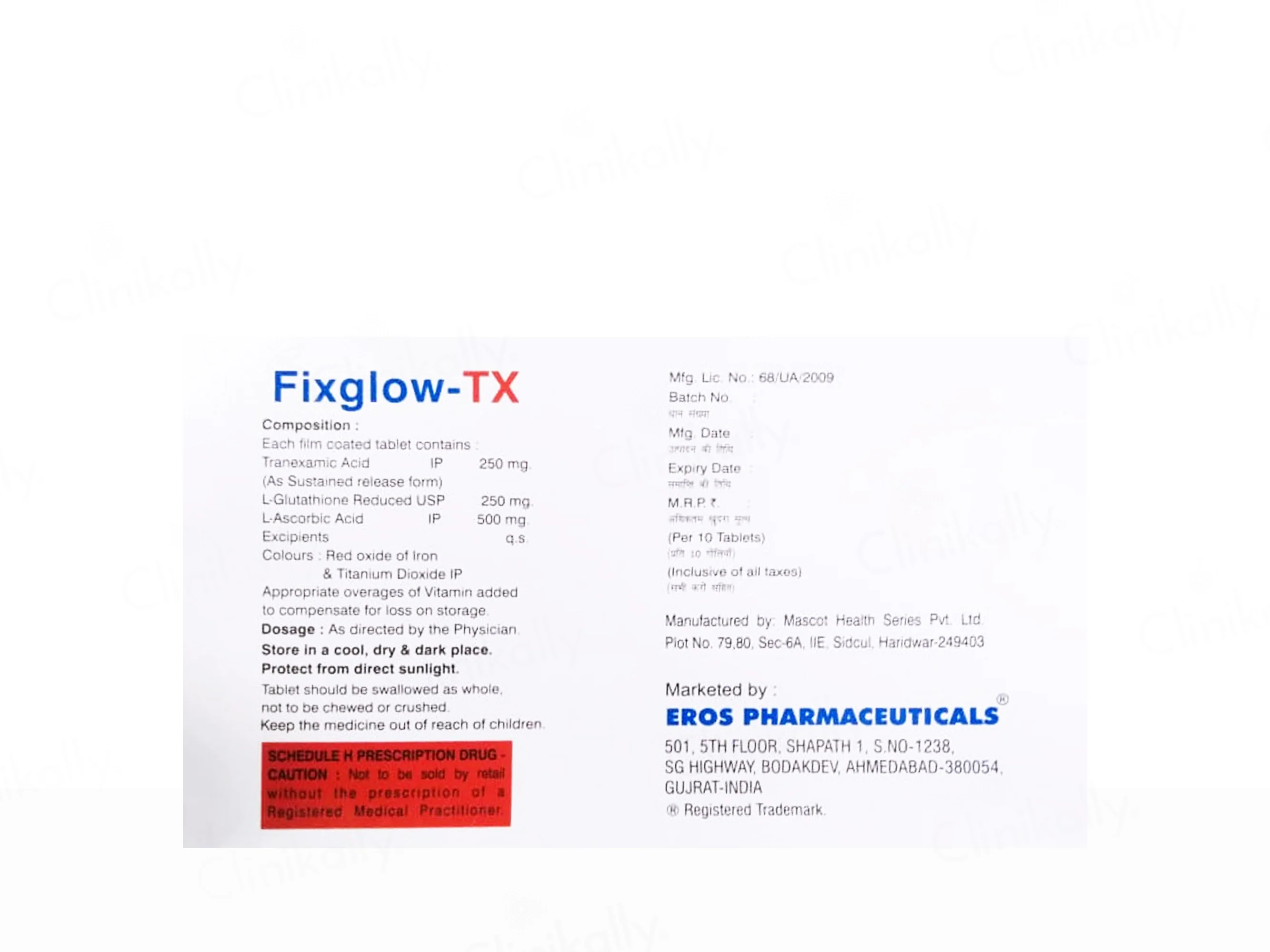 Fixglow-TX Tablet - Image 2