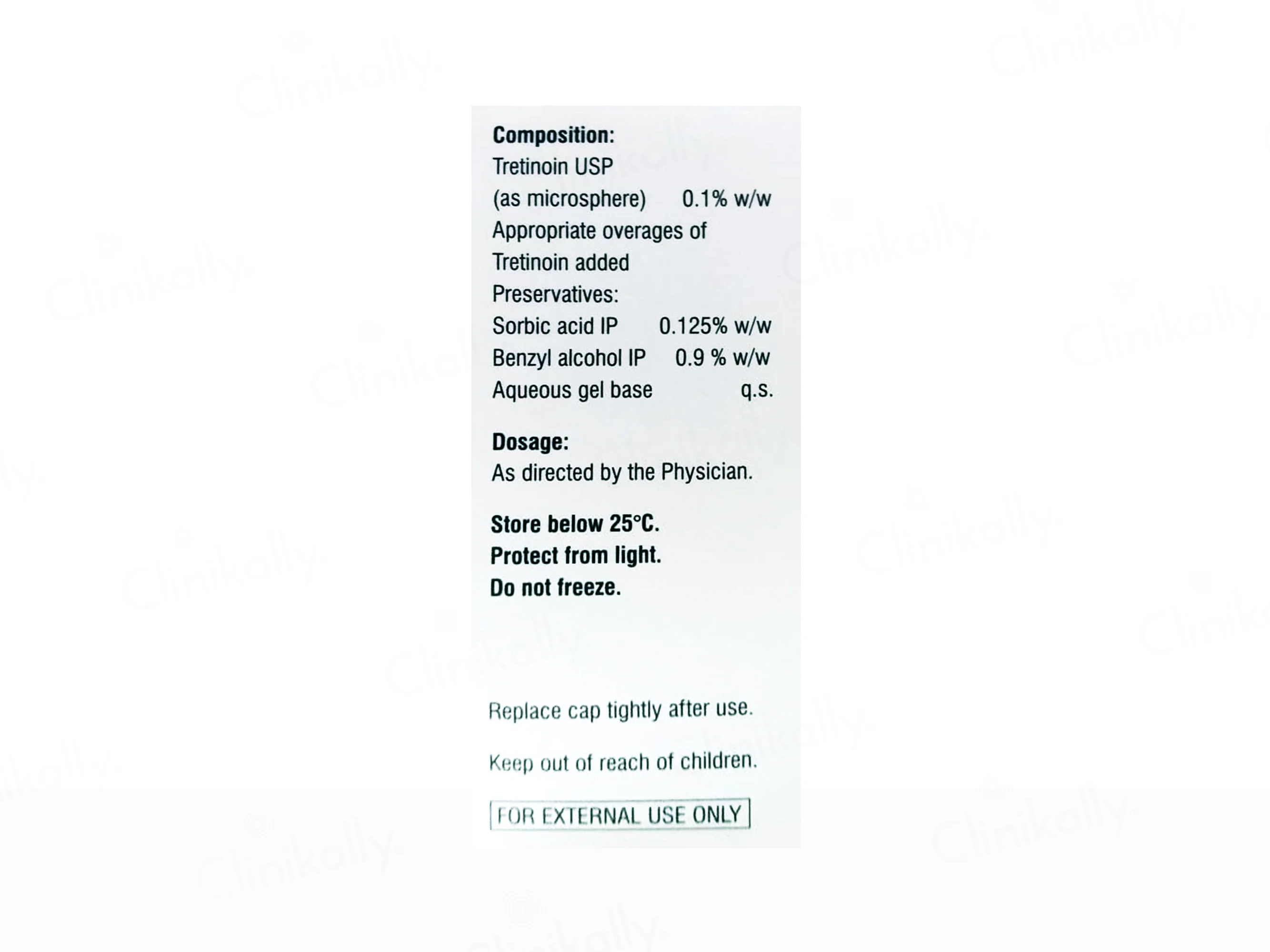 Flawlizo Micro 0.1% Pump Gel - Image 2