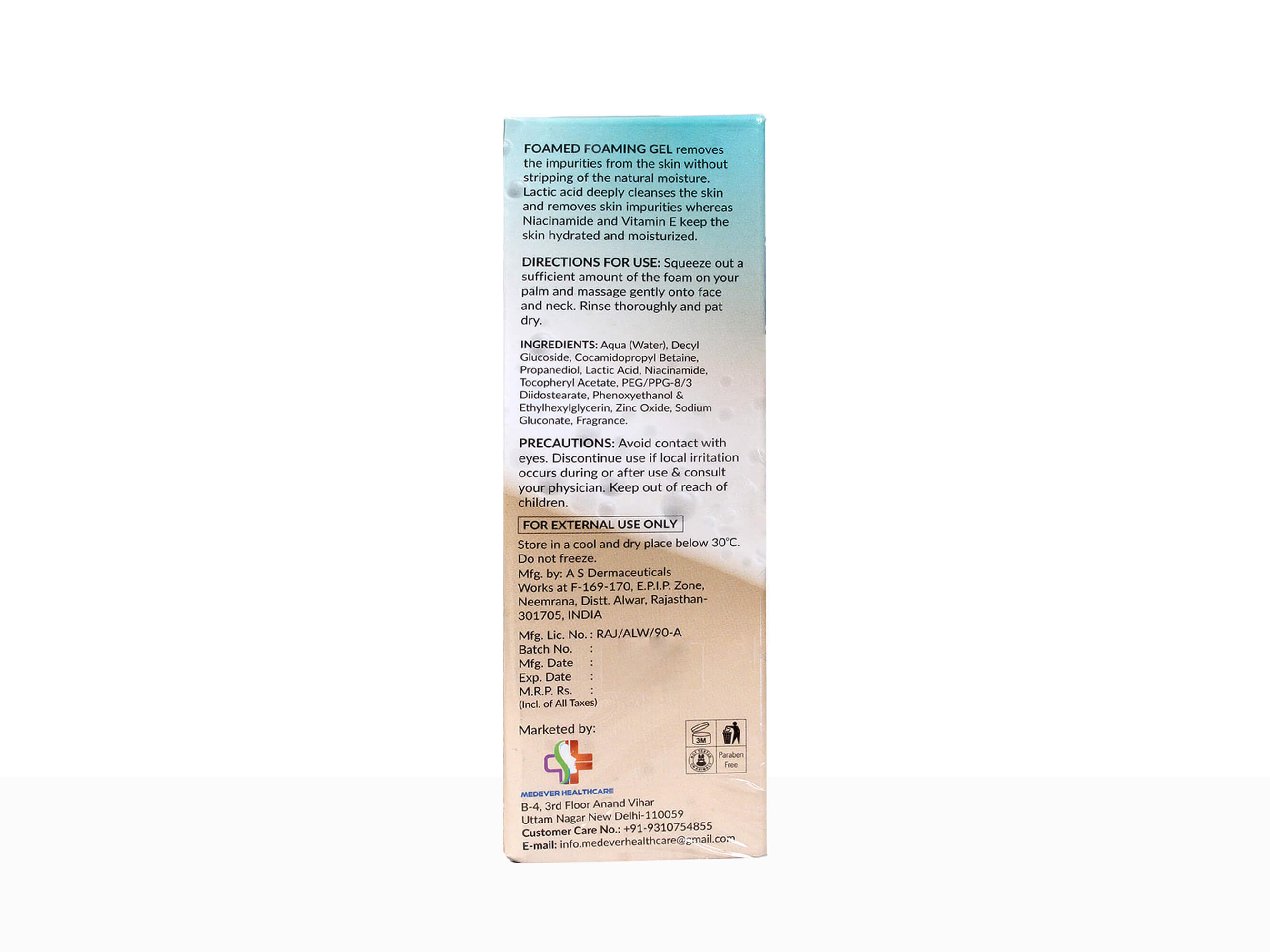 Foamed Foaming Gel - Image 4