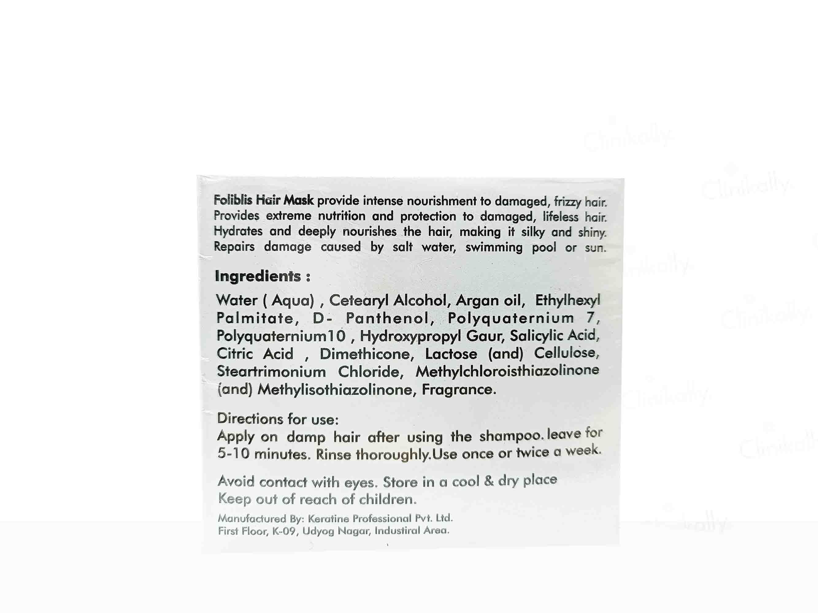 Foliblis Intensive Hair Nourishment Mask - Image 3