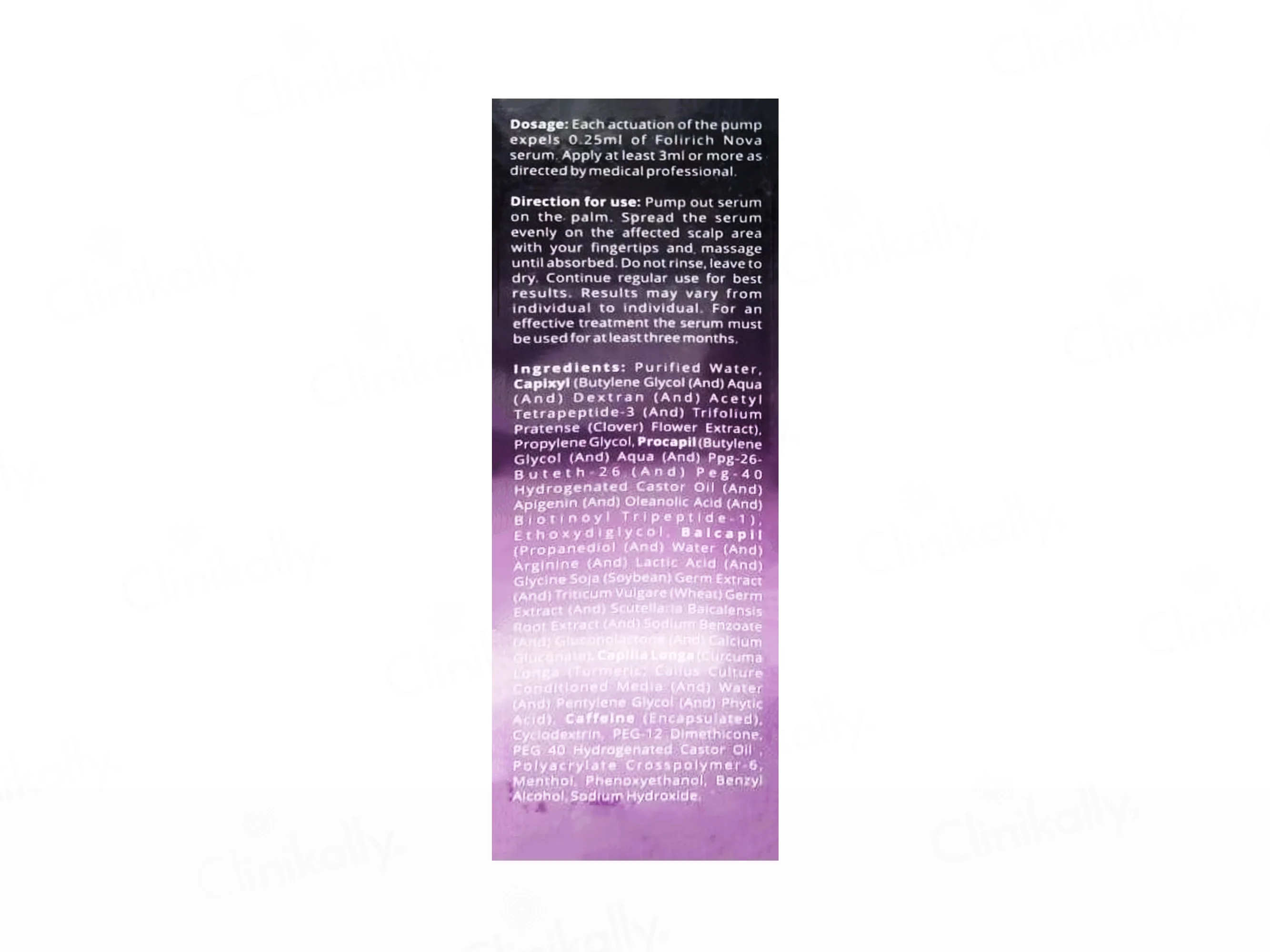 Folirich Nova Hair Growth Serum - Image 2