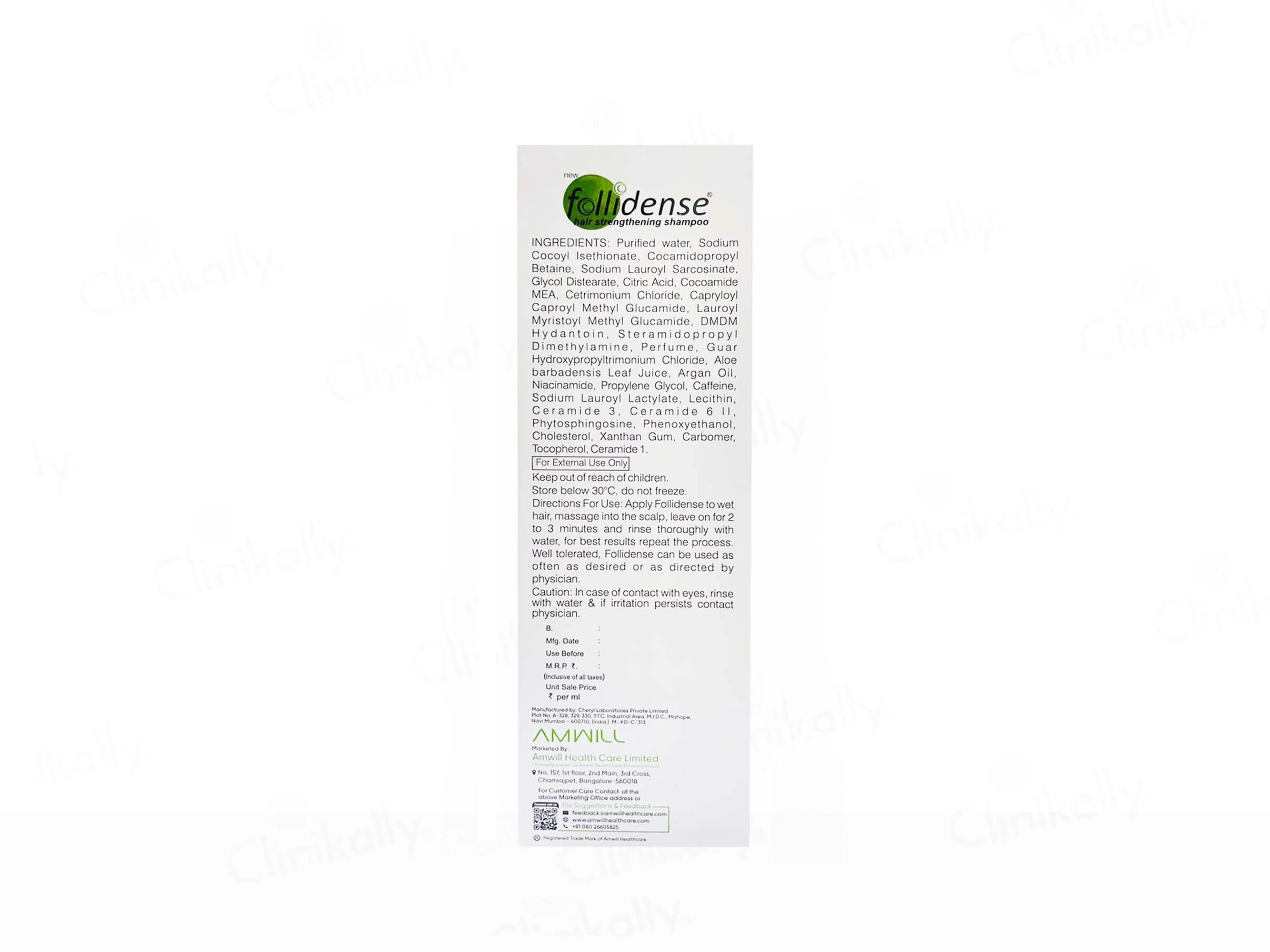 Follidense Hair Strengthening Shampoo - Image 3