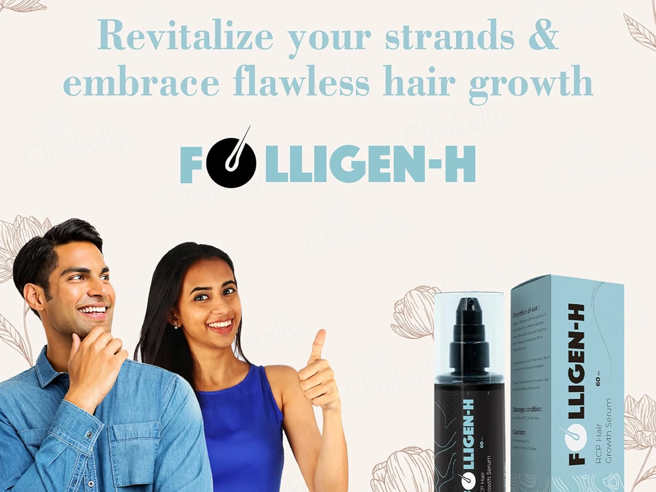 Folligen-H RCP Hair Growth Serum - Image 2