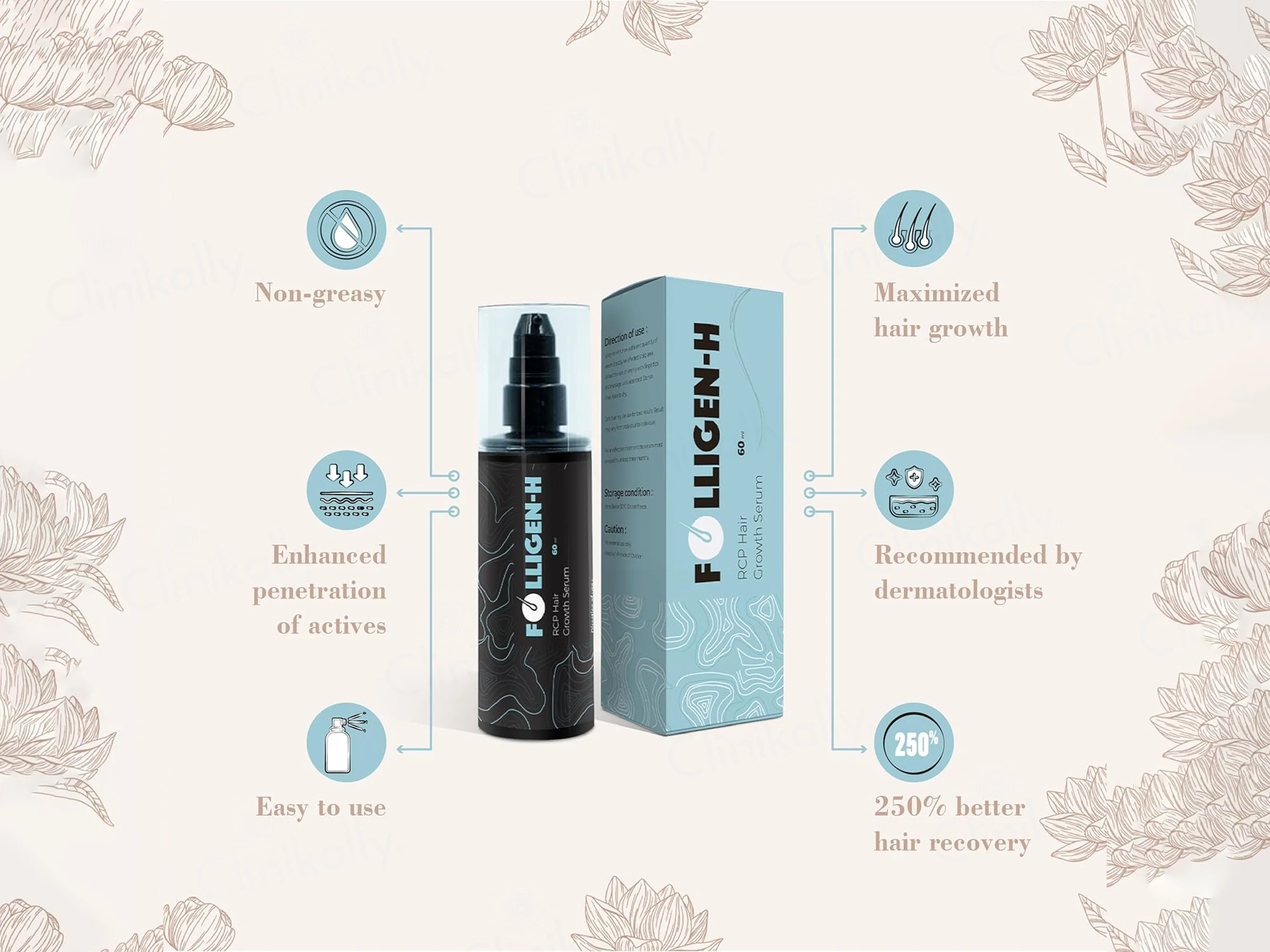 Folligen-H RCP Hair Growth Serum - Image 4