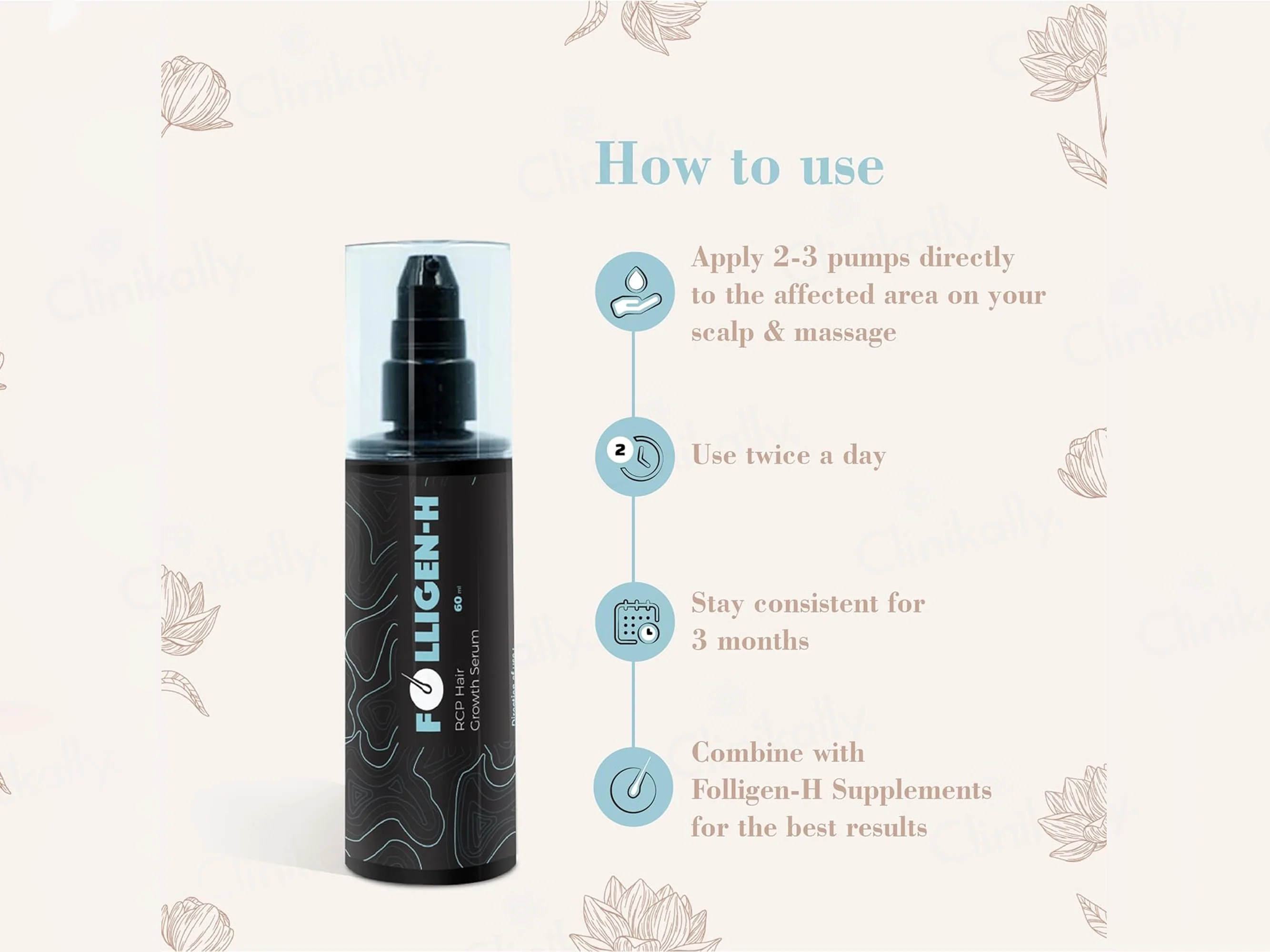 Folligen-H RCP Hair Growth Serum - Image 6