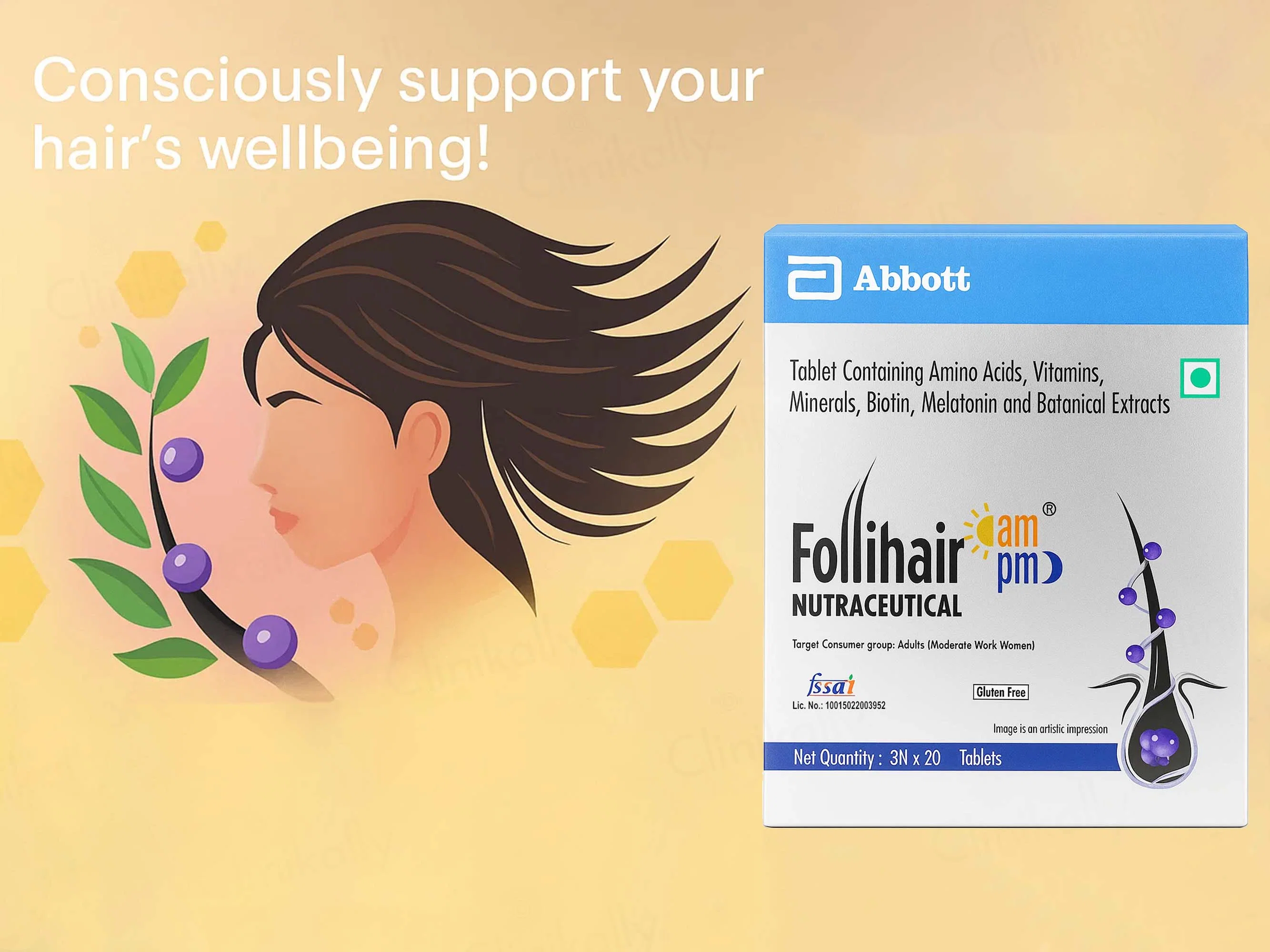 Follihair Nutraceutical Am Pm Tablet - Image 3