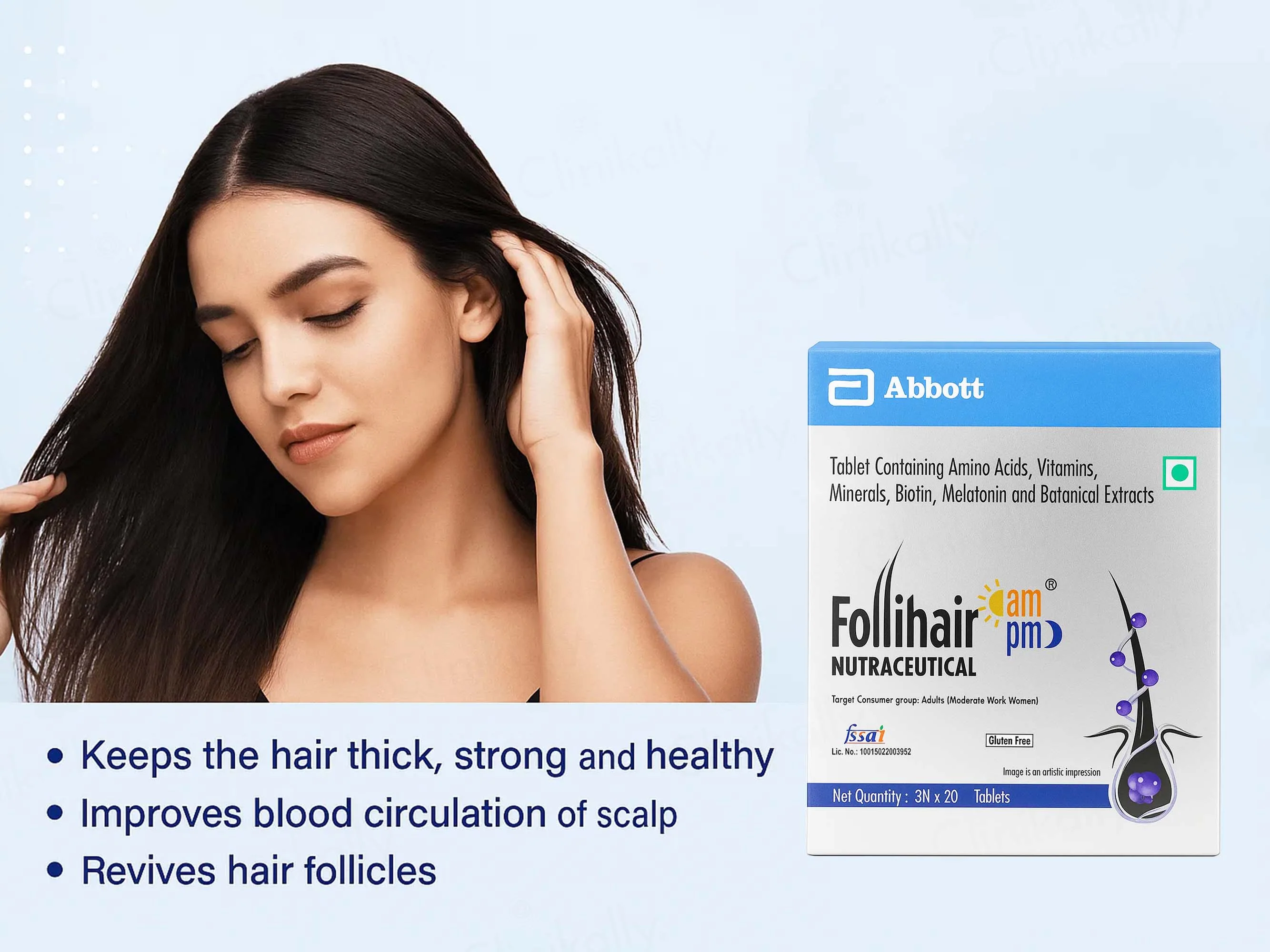 Follihair Nutraceutical Am Pm Tablet - Image 4