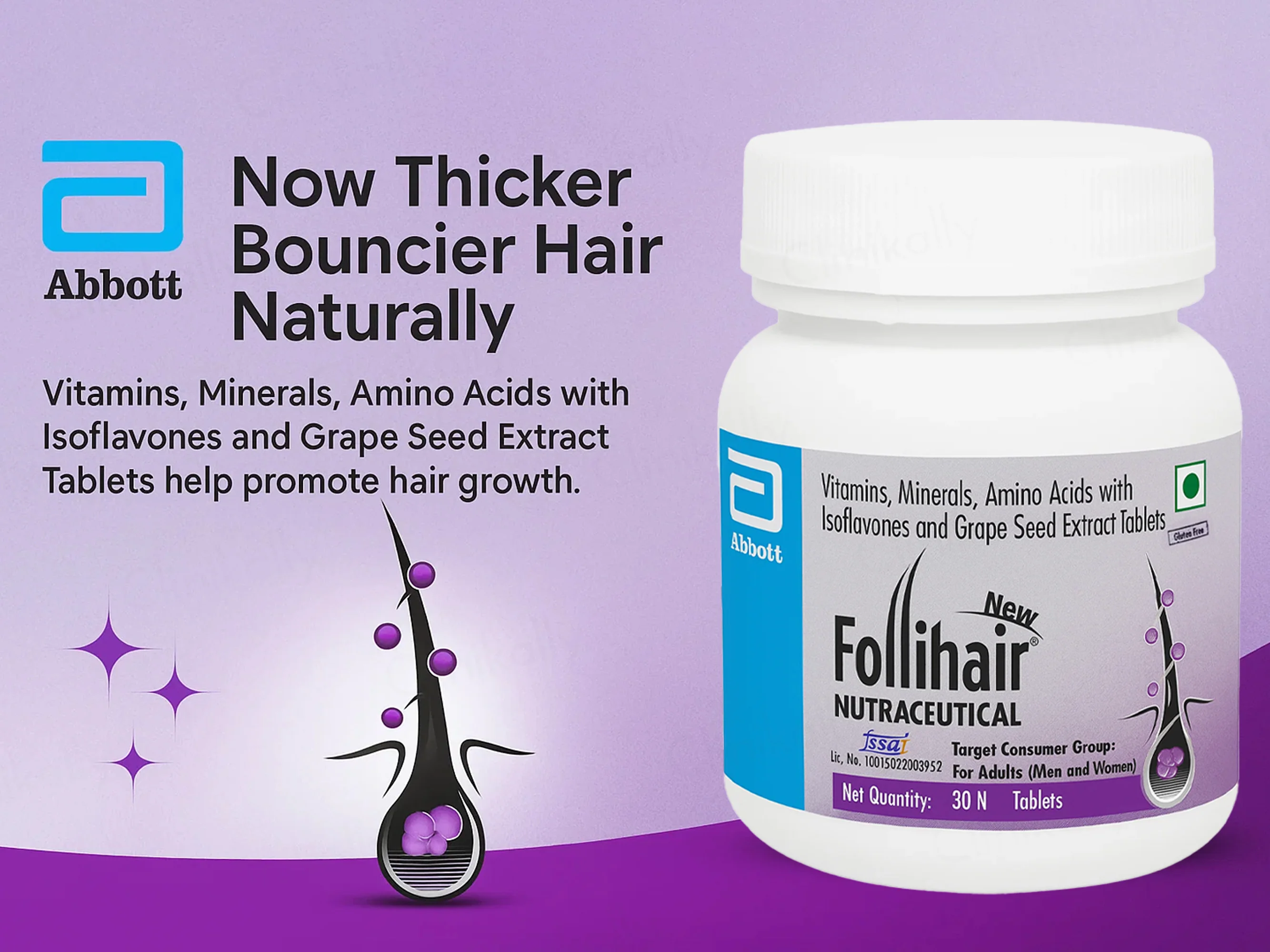 New Follihair Tablet (Bottle) - Image 4