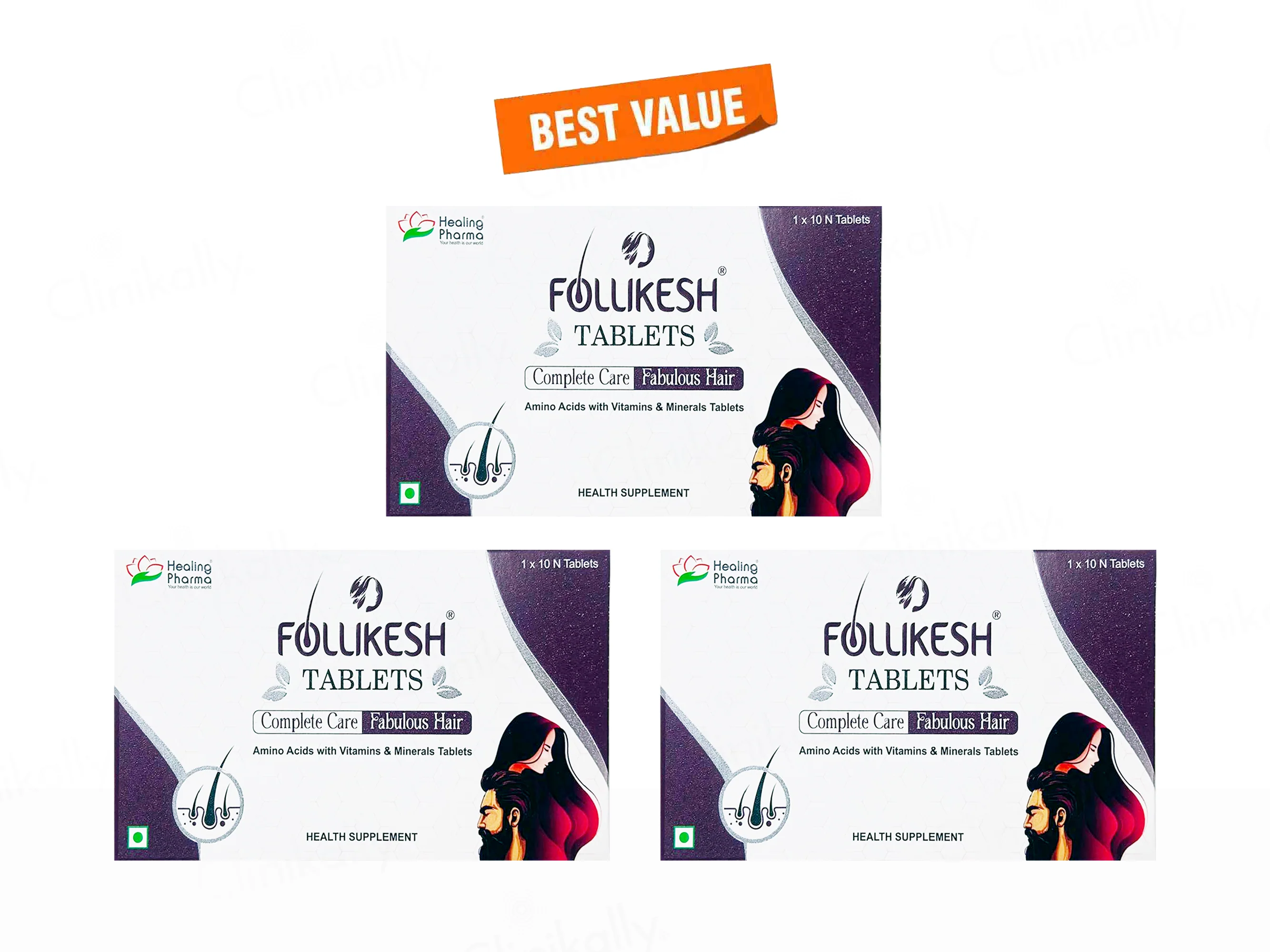 Follikesh Hair Supplement Tablet - Image 3