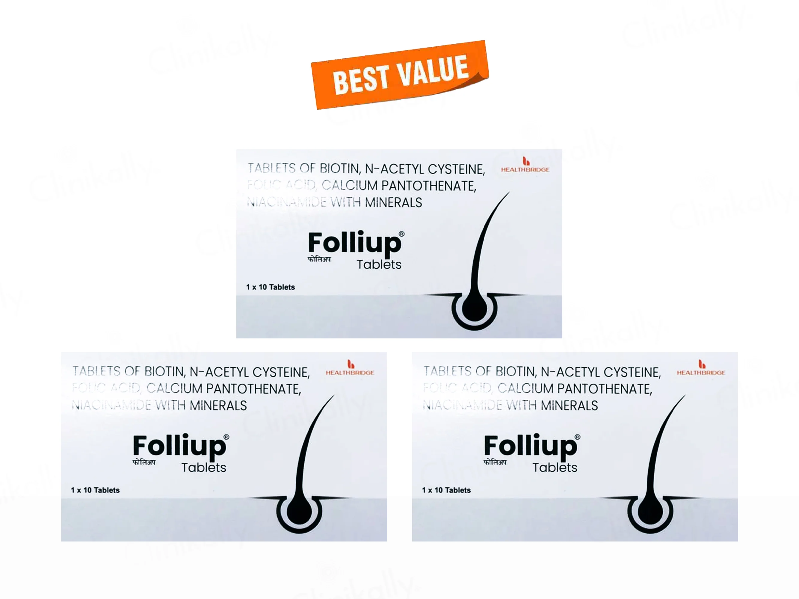 Folliup Hair Growth Supplement Tablet - Image 4