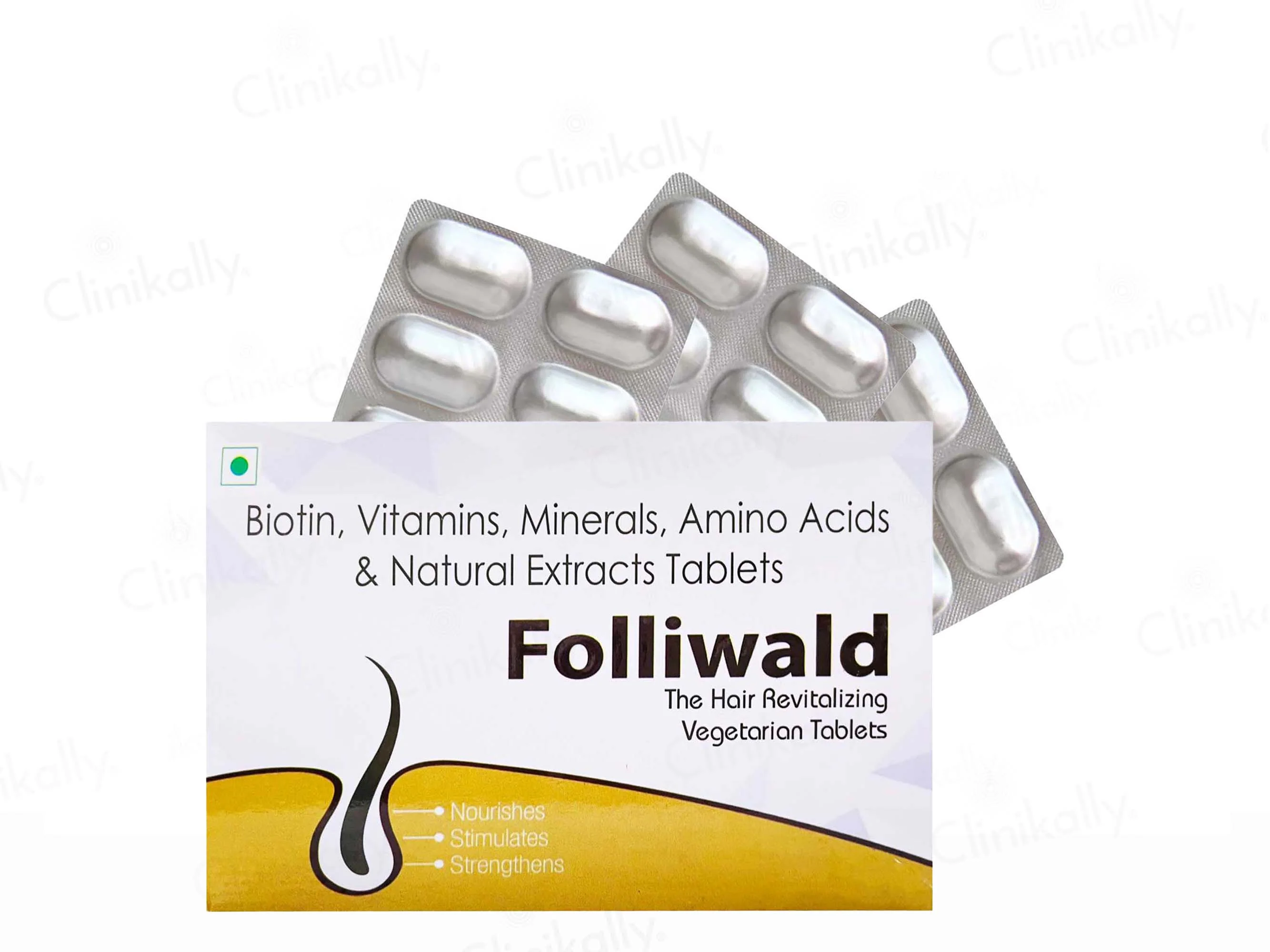 Folliwald Hair Revitalising Veg Tablet - Image 5