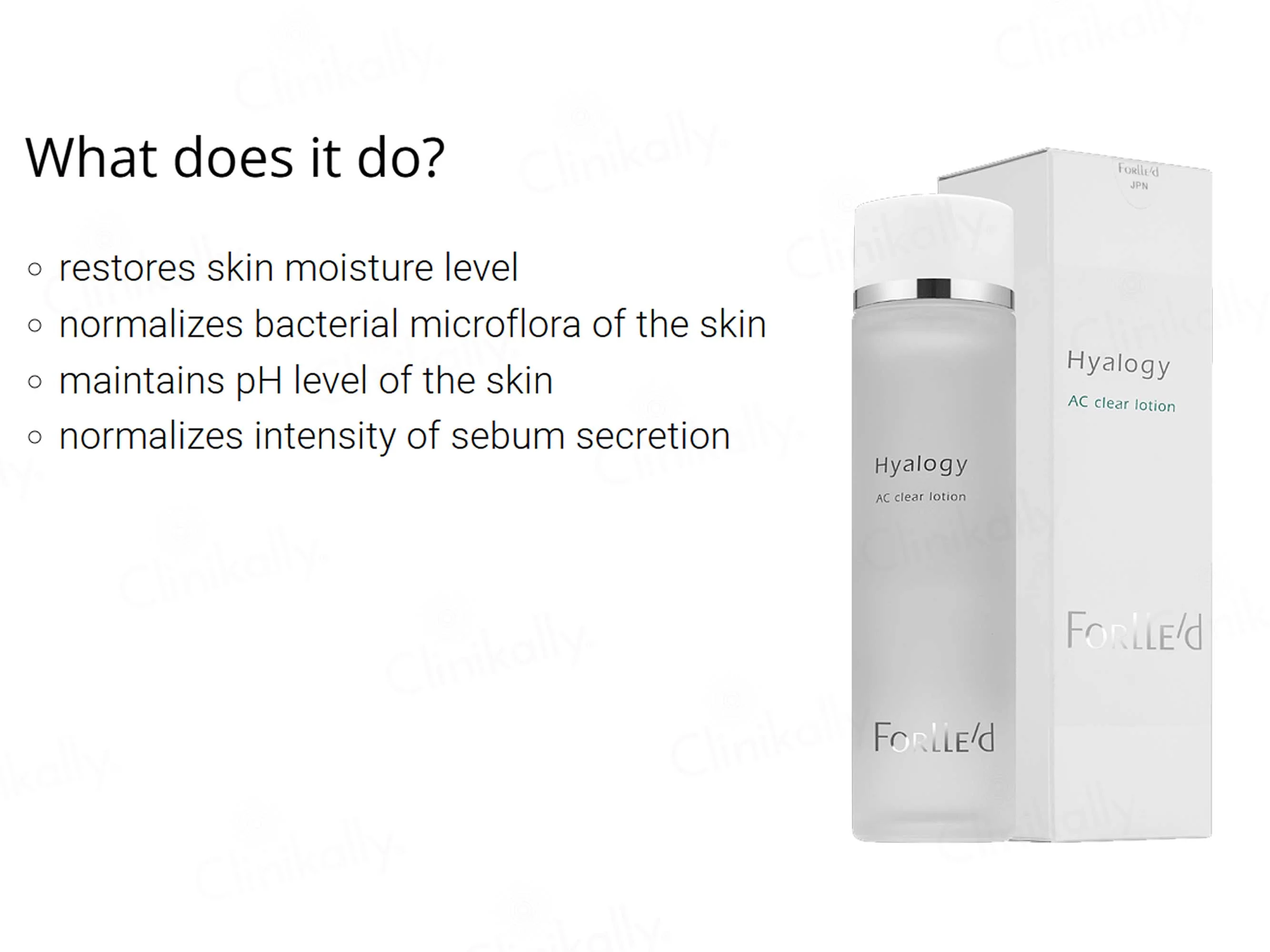 Forlle'd Hyalogy AC Clear Lotion - Image 3