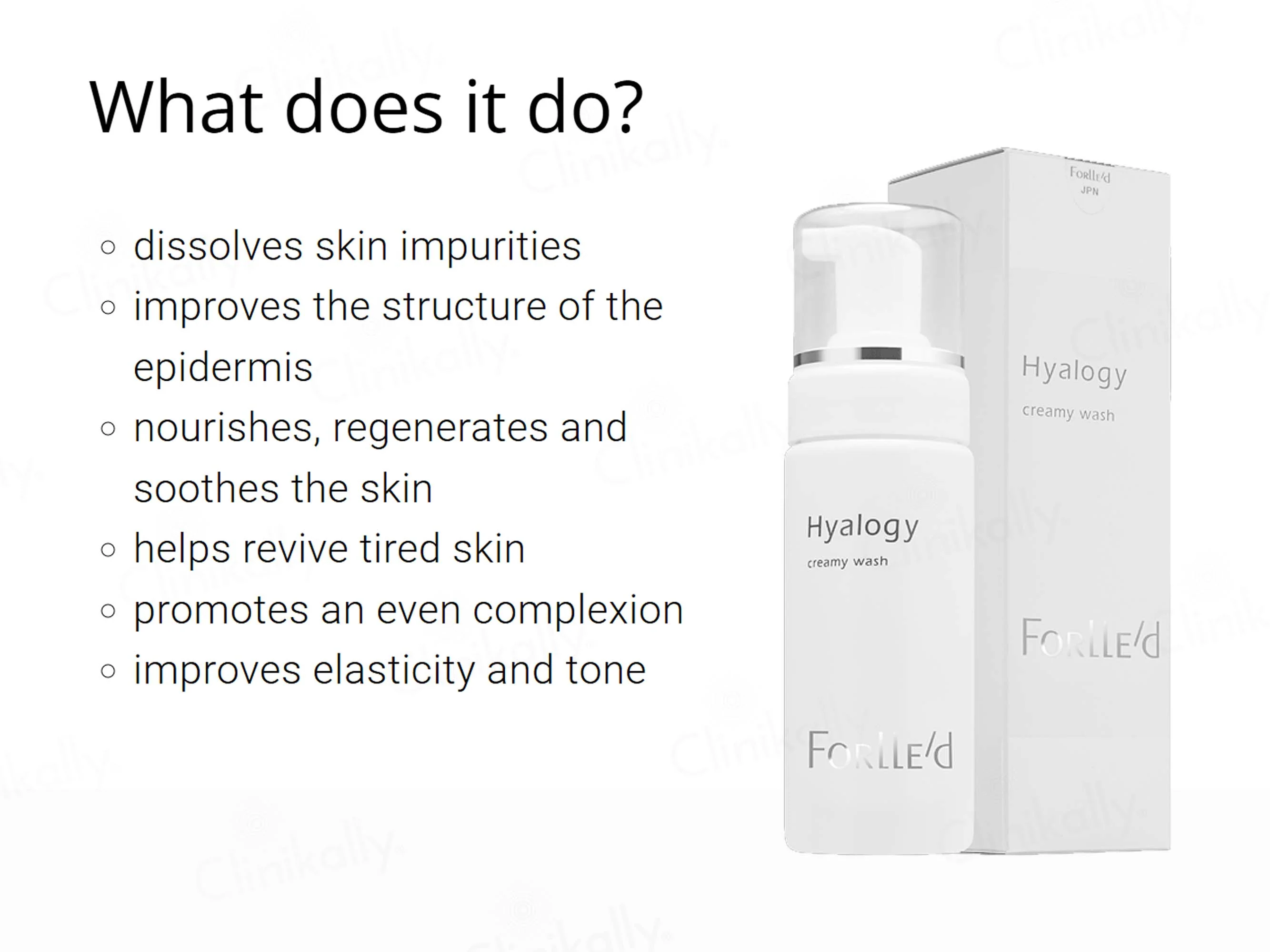 Forlle'd Hyalogy Creamy Wash - Image 3