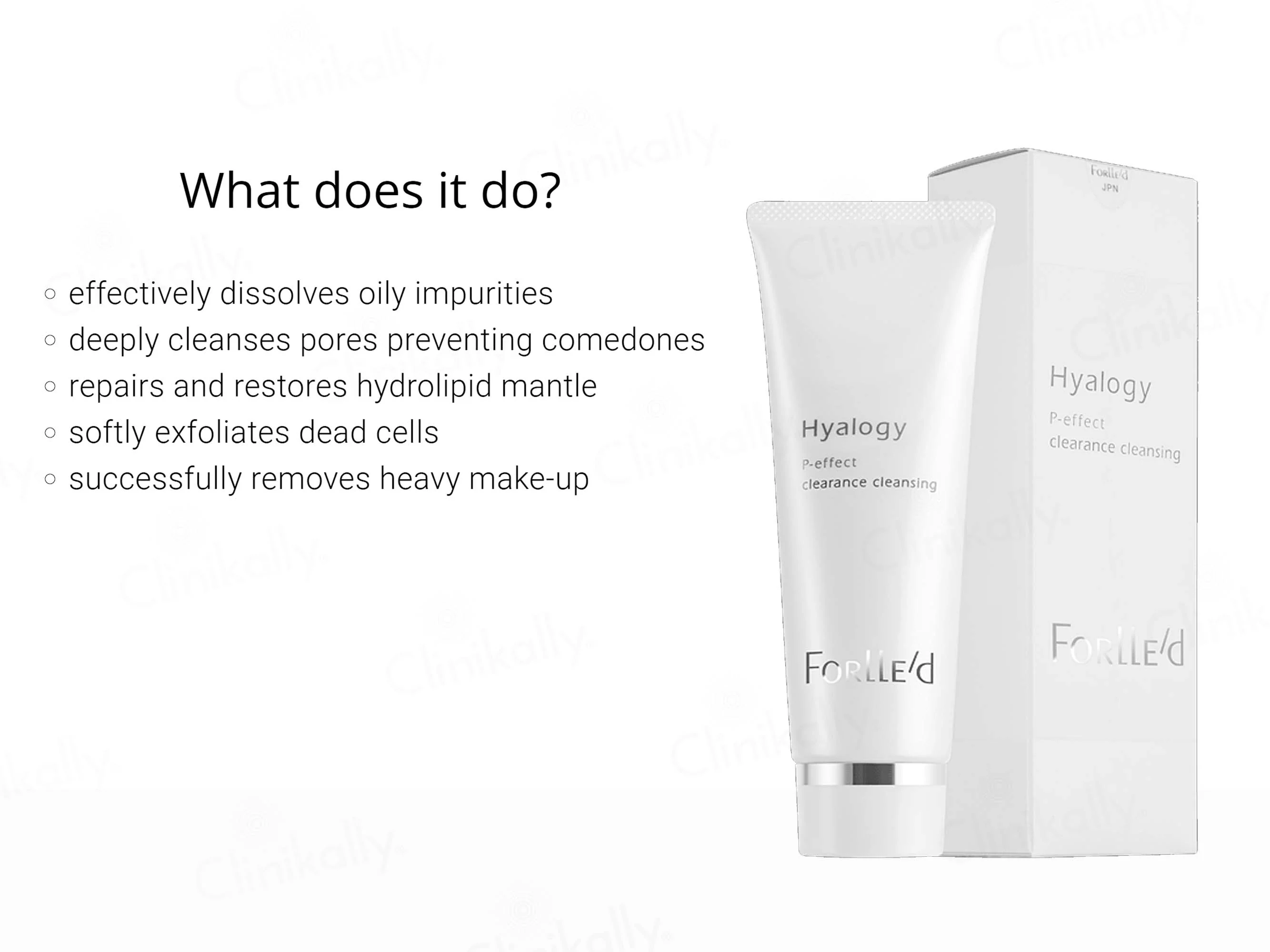 Forlle'd Hyalogy P-Effect Clearance Cleansing - Image 3