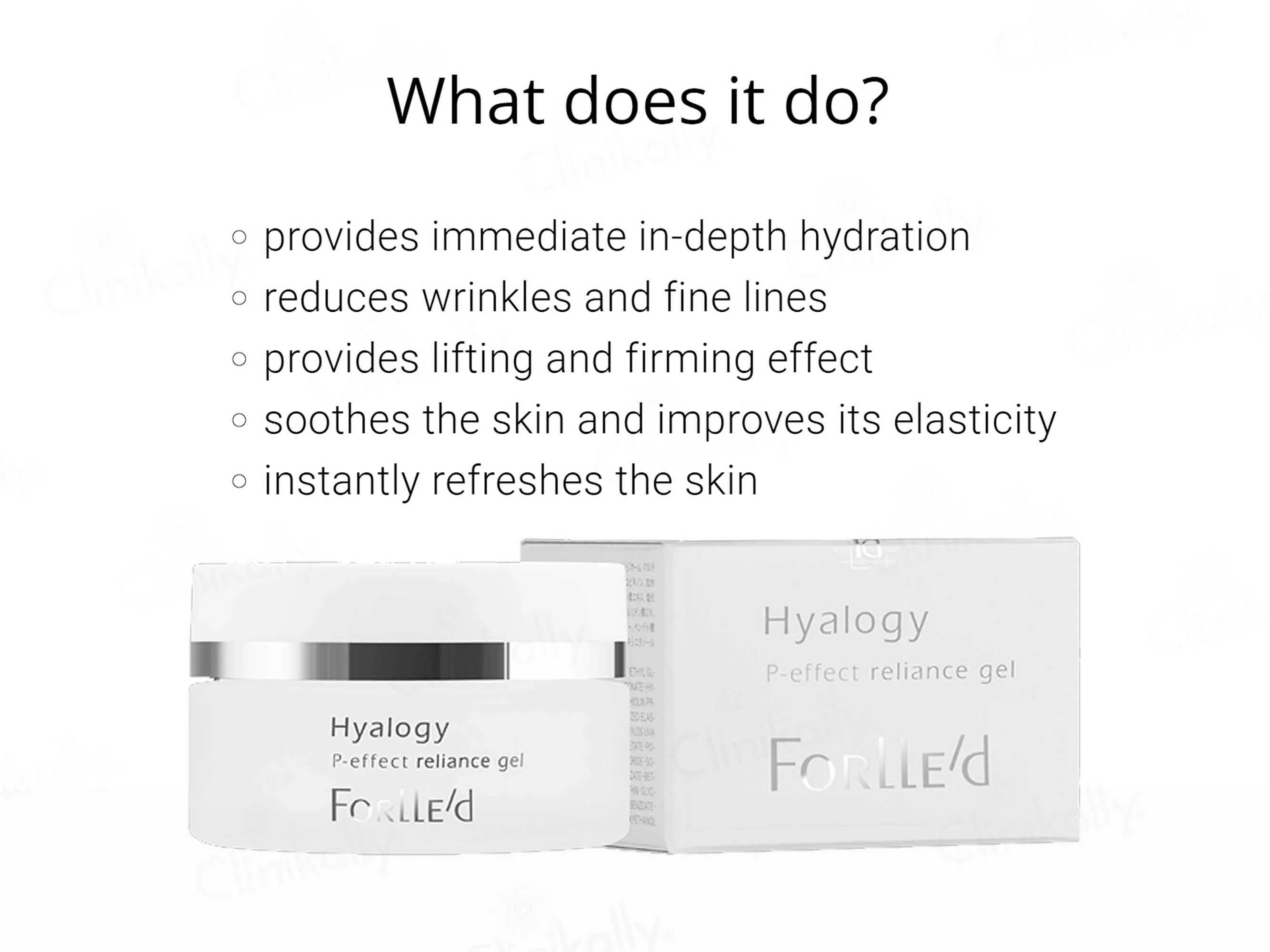 Forlle'd Hyalogy P-Effect Reliance Gel - Image 3