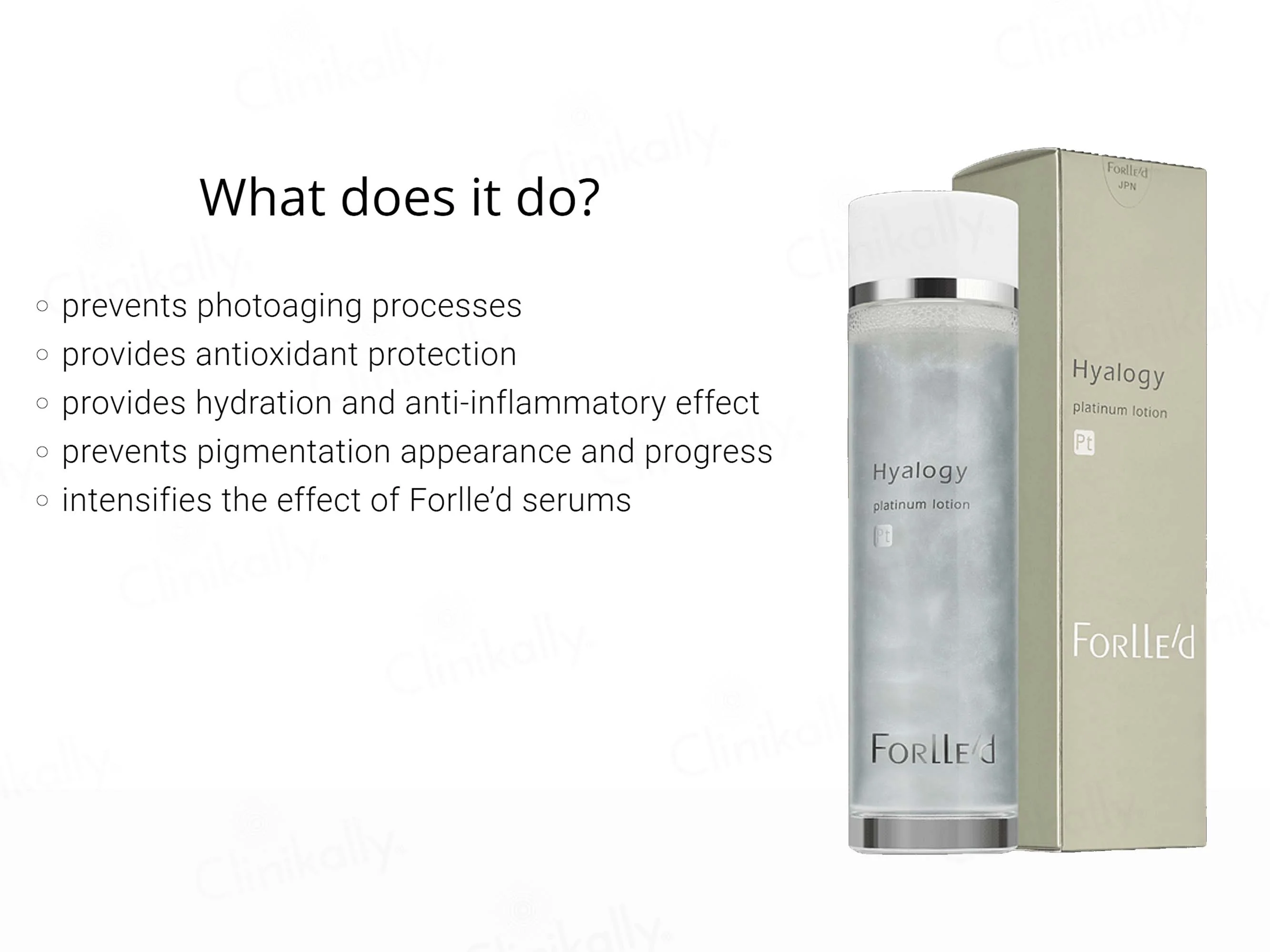 Forlle'd Hyalogy PT Platinum Lotion - Image 3