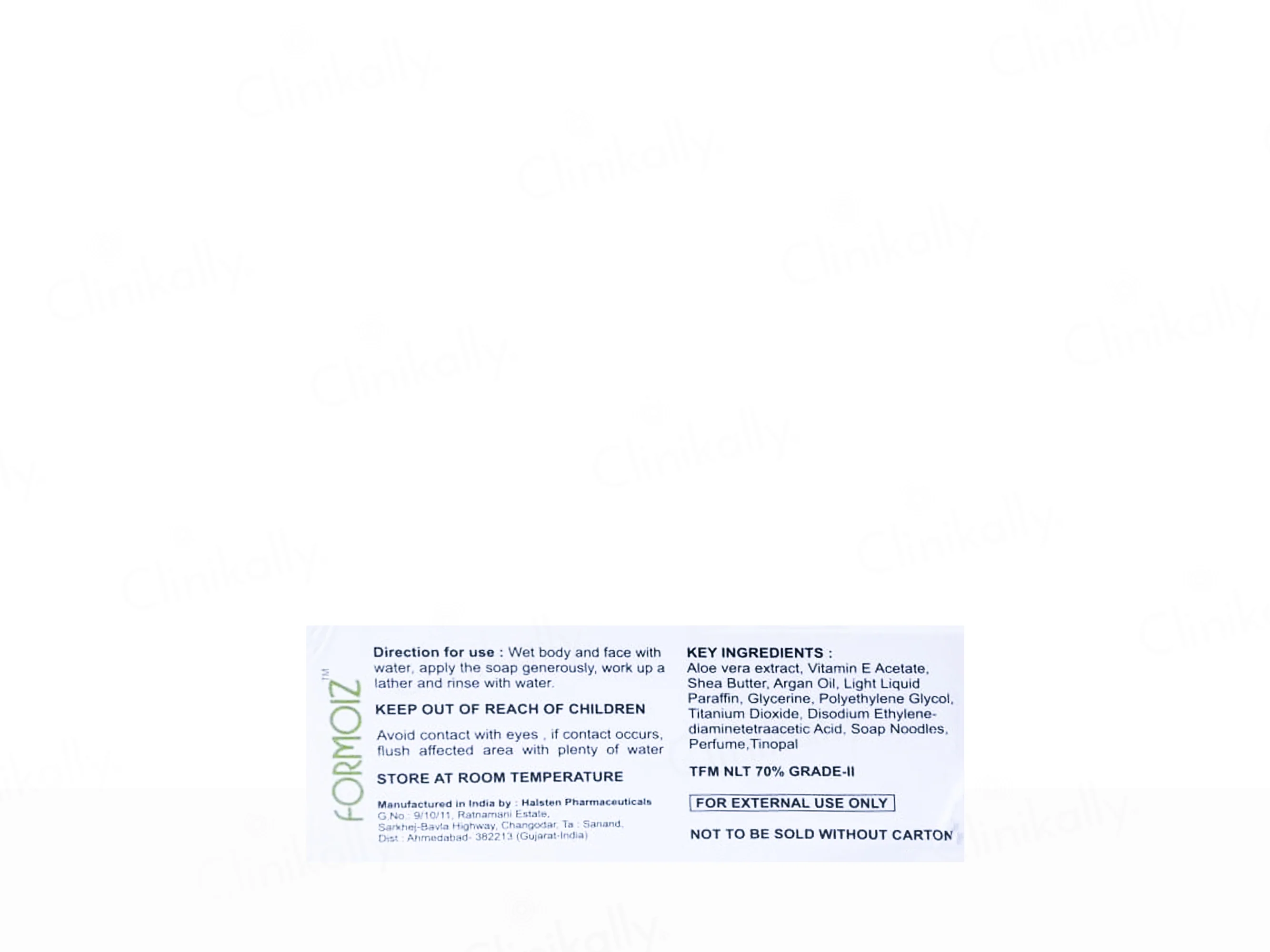 Formoiz Aloe Vera & Vitamin E Moisturizing Soap - Image 3