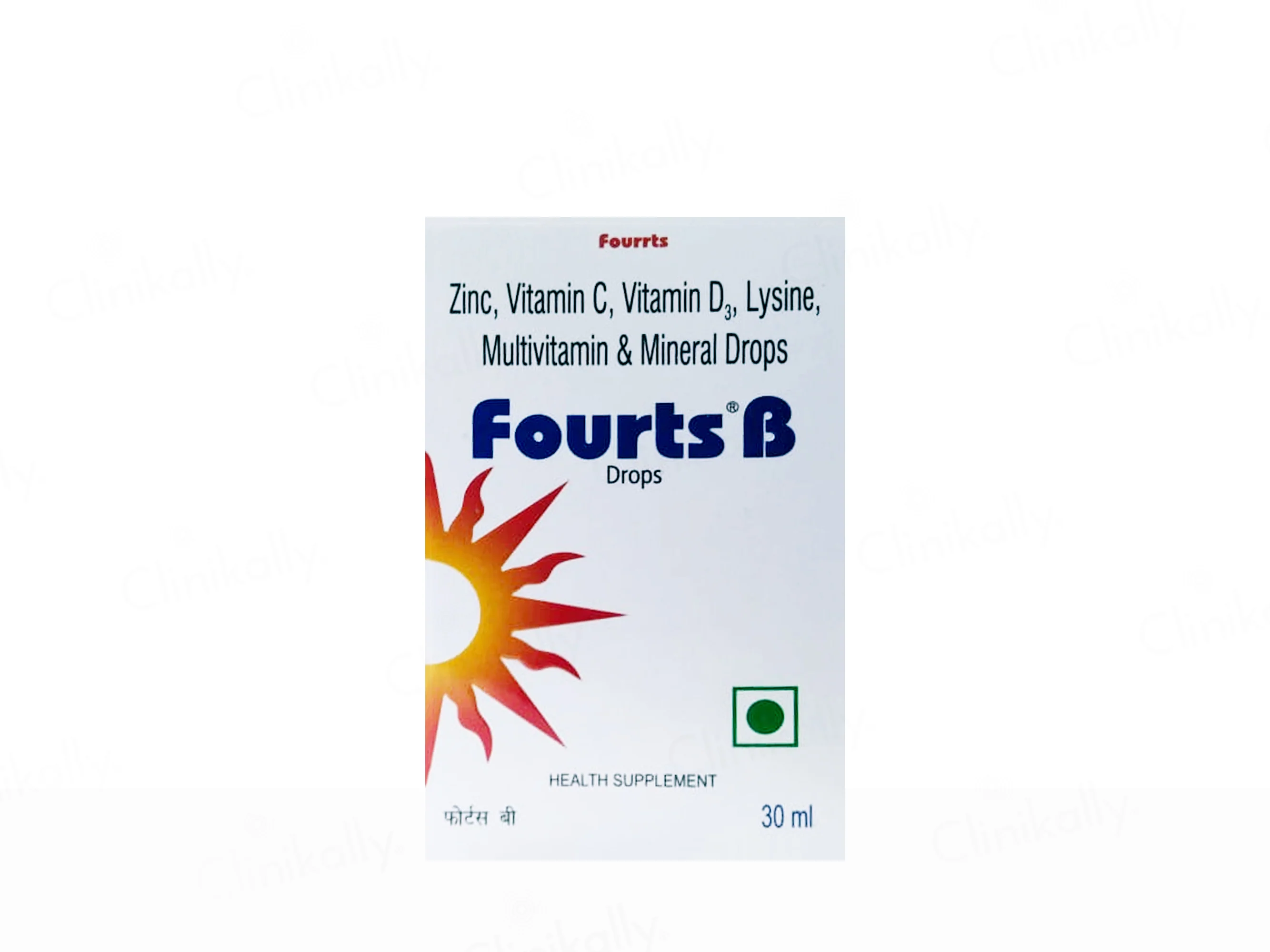 Fourts B Health Supplement Oral Drops - Image 2