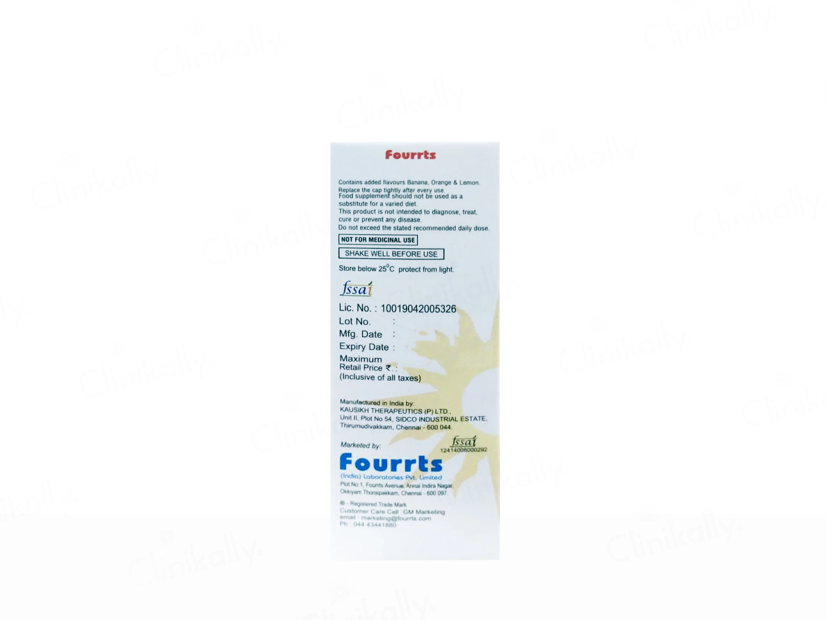 Fourts B Health Supplement Oral Drops - Image 4