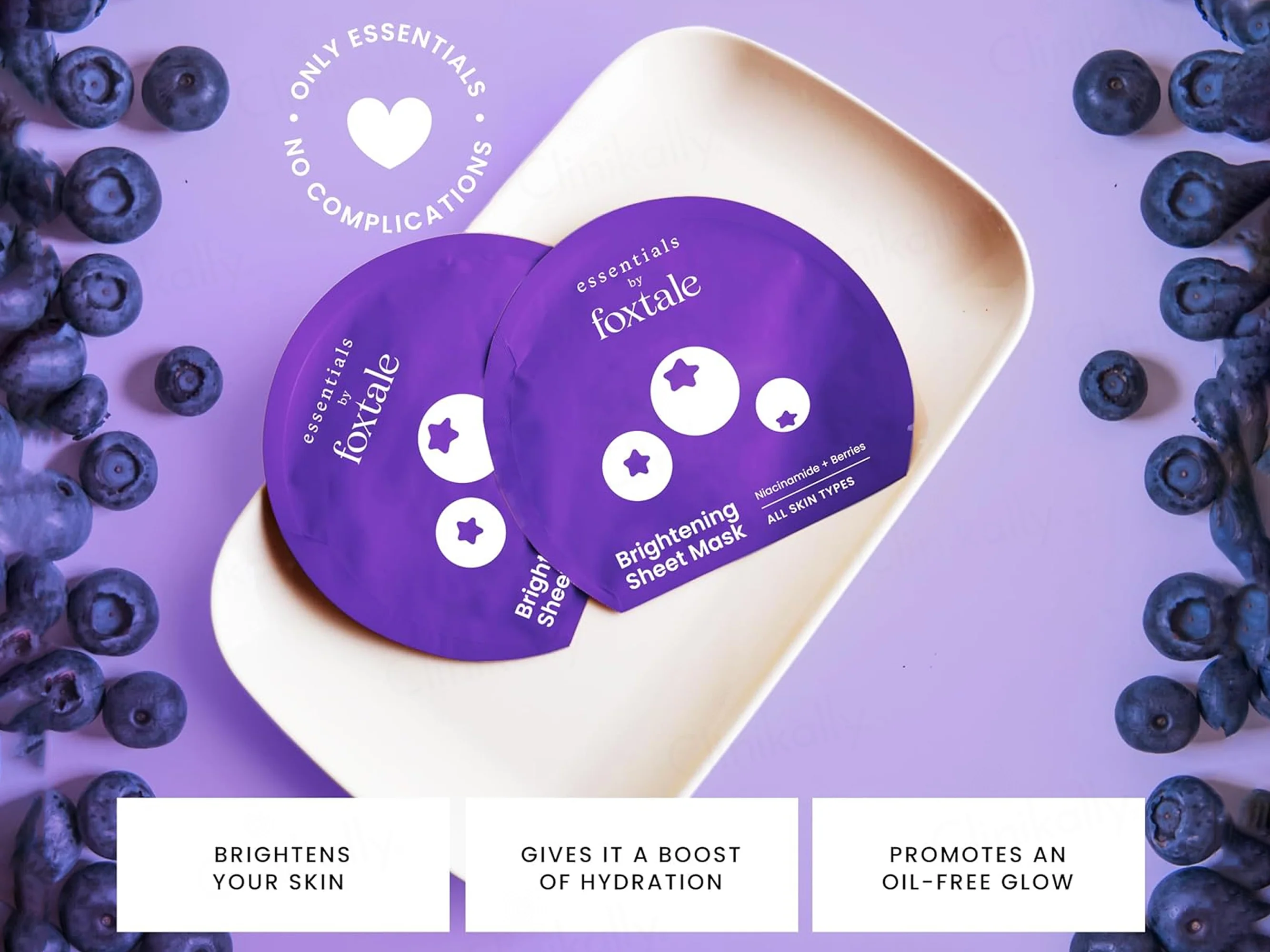 Foxtale Brightening Face Sheet Mask - Image 3