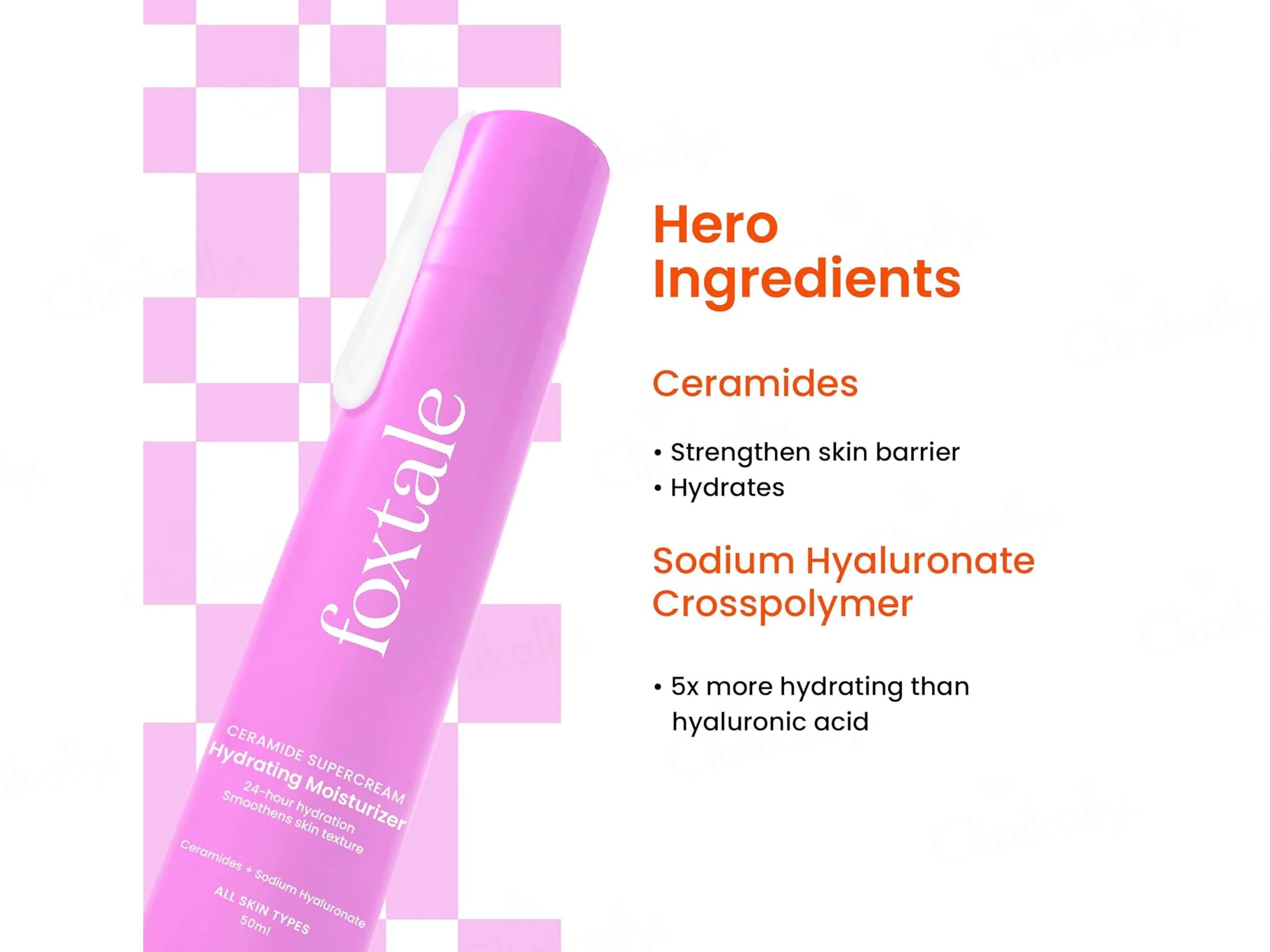 Foxtale Ceramide Supercream Hydrating Moisturizer - Image 3
