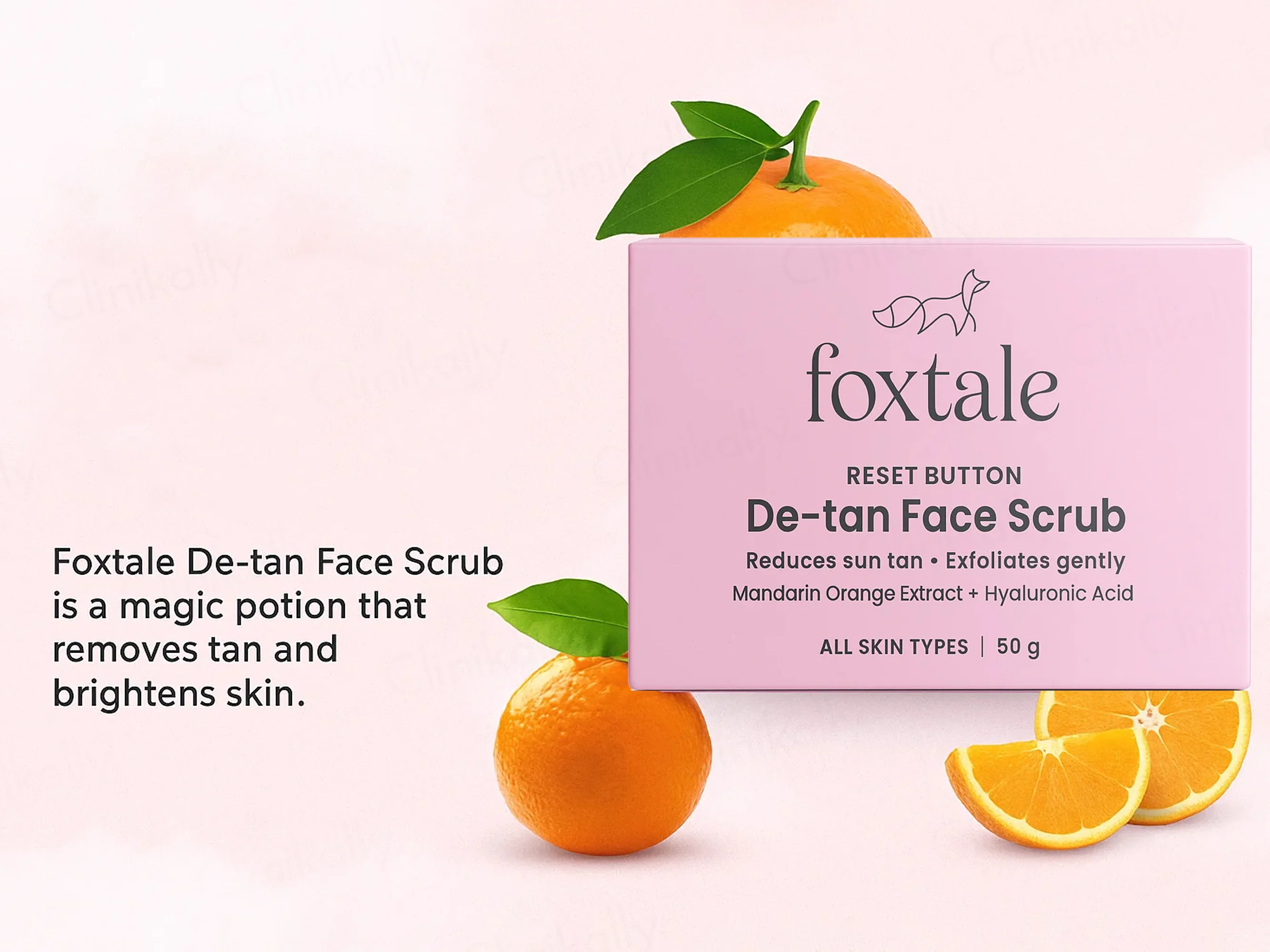 Foxtale De-Tan Face Scrub - Image 2