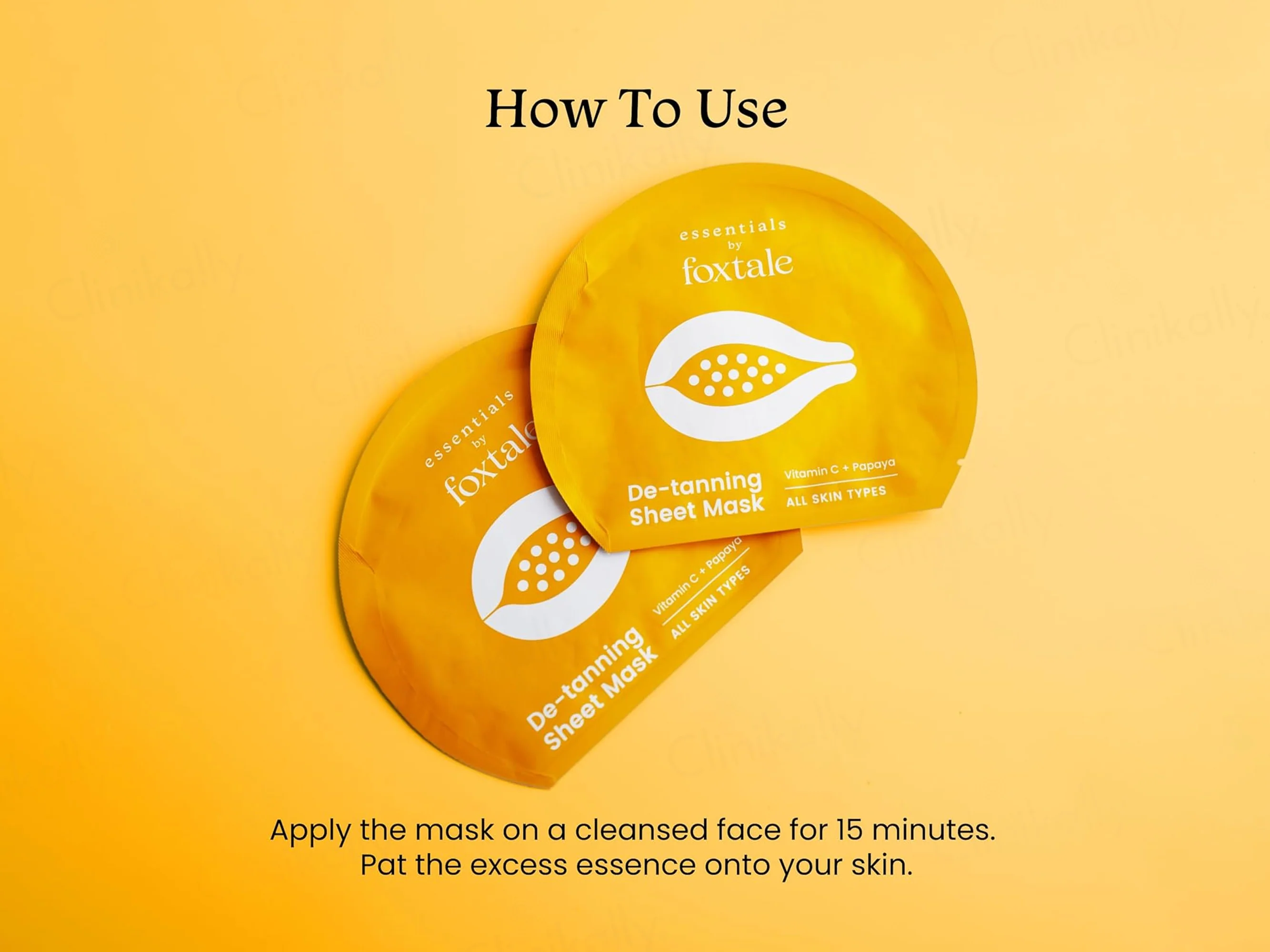 Foxtale De-Tanning Face Sheet Mask - Image 8