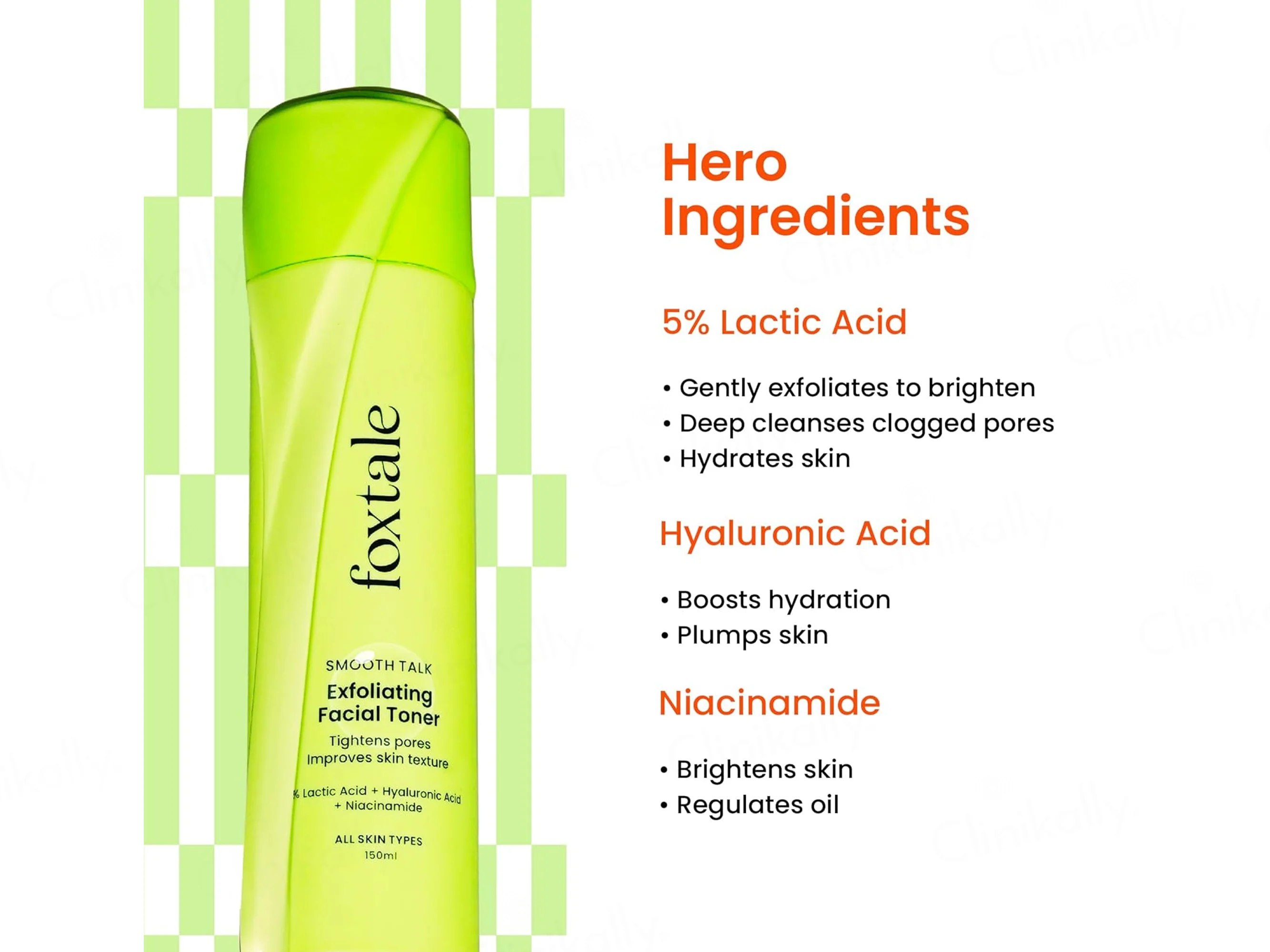Foxtale Exfoliating Facial Toner - Image 3