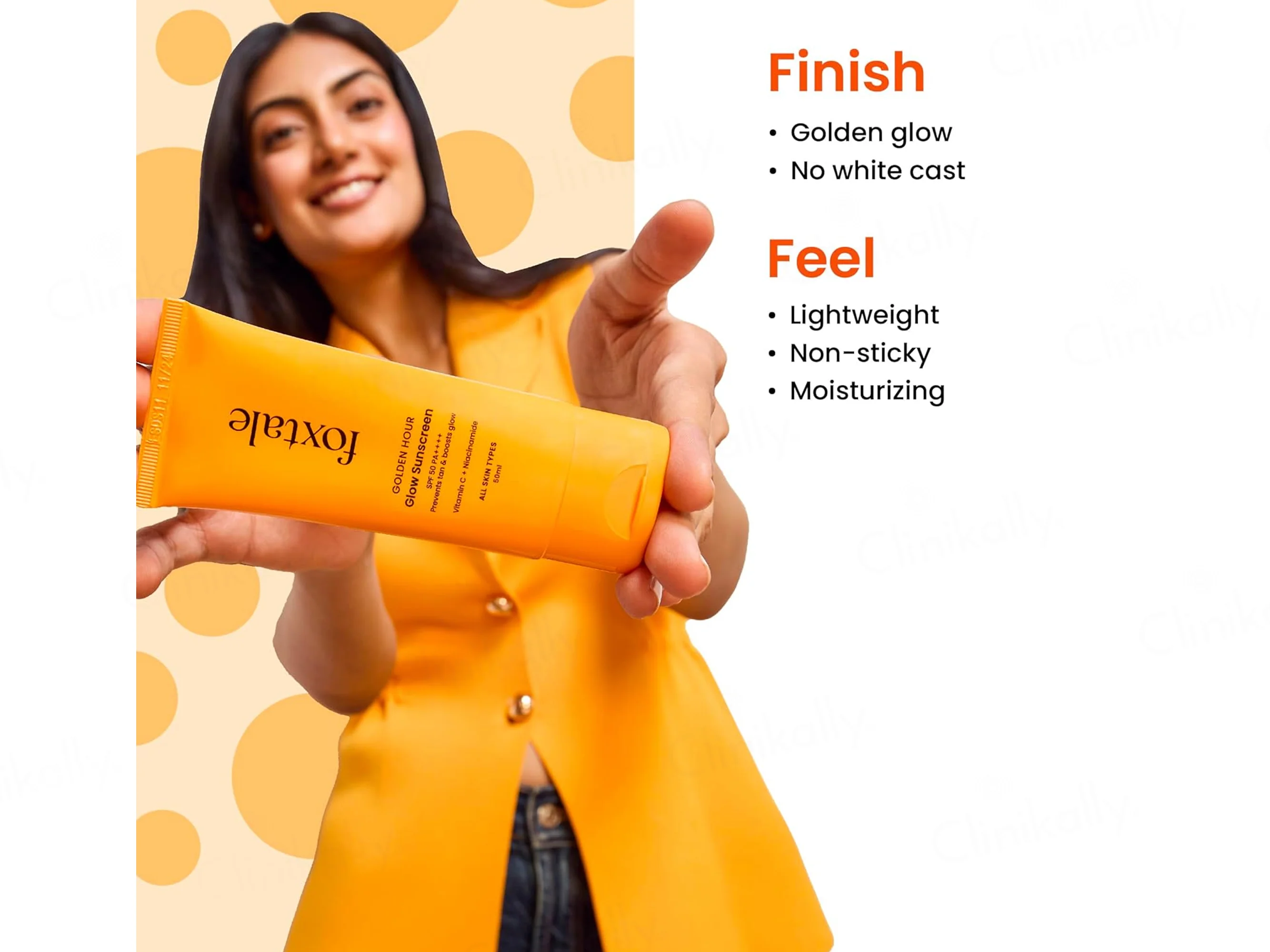 Foxtale Glow Sunscreen SPF 50 PA++++ - Image 4