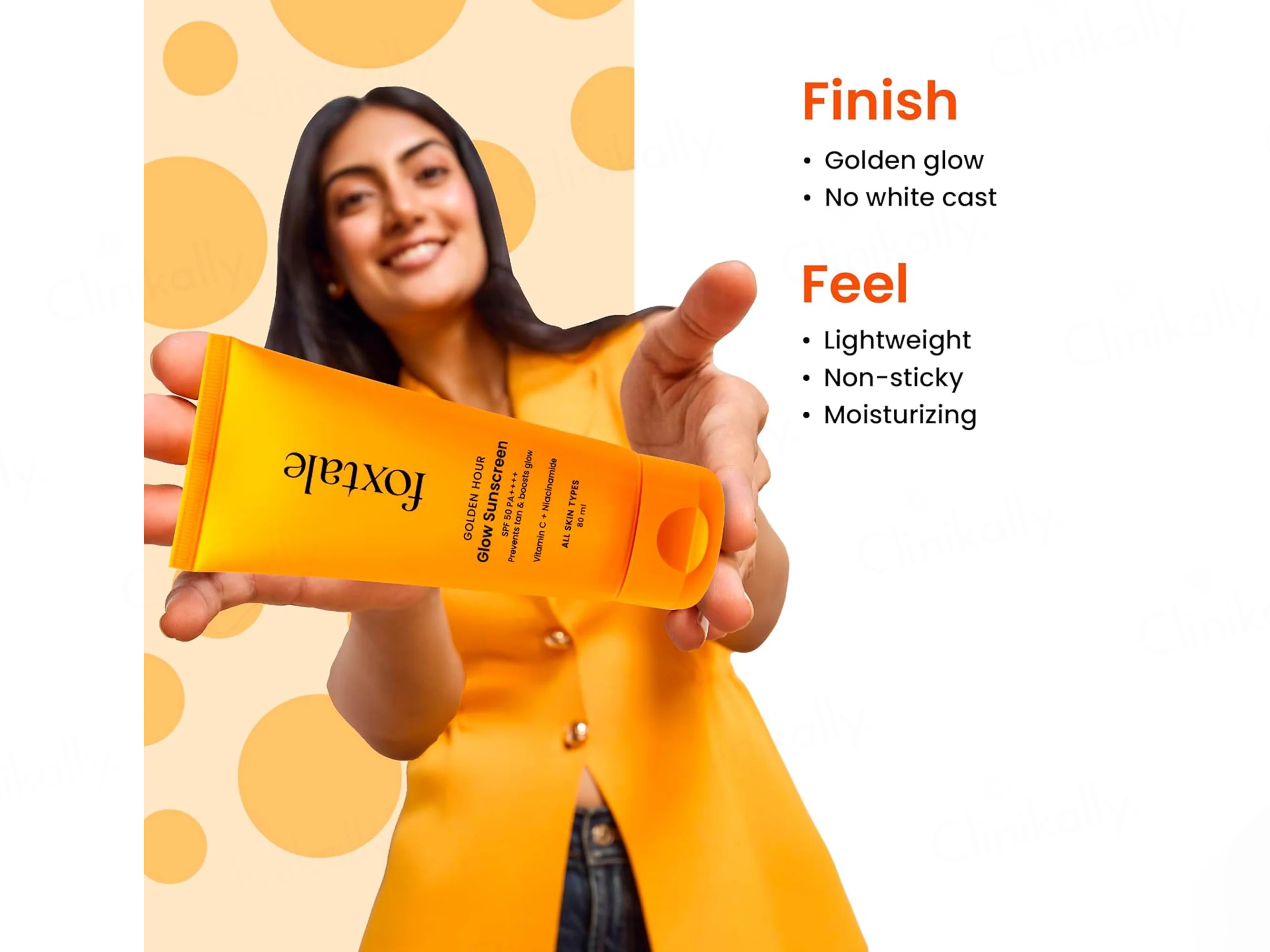 Foxtale Glow Sunscreen SPF 50 PA++++ - Image 9