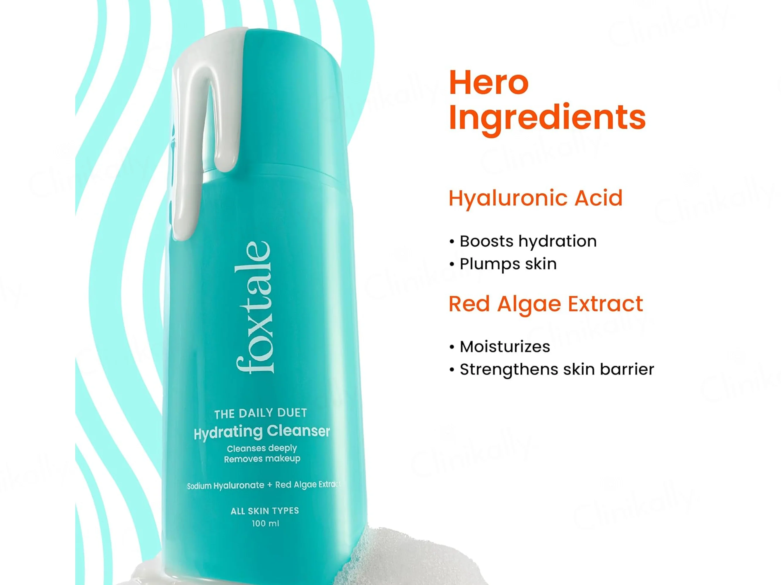 Foxtale Hydrating Cleanser And Make-Up Remover - Image 3