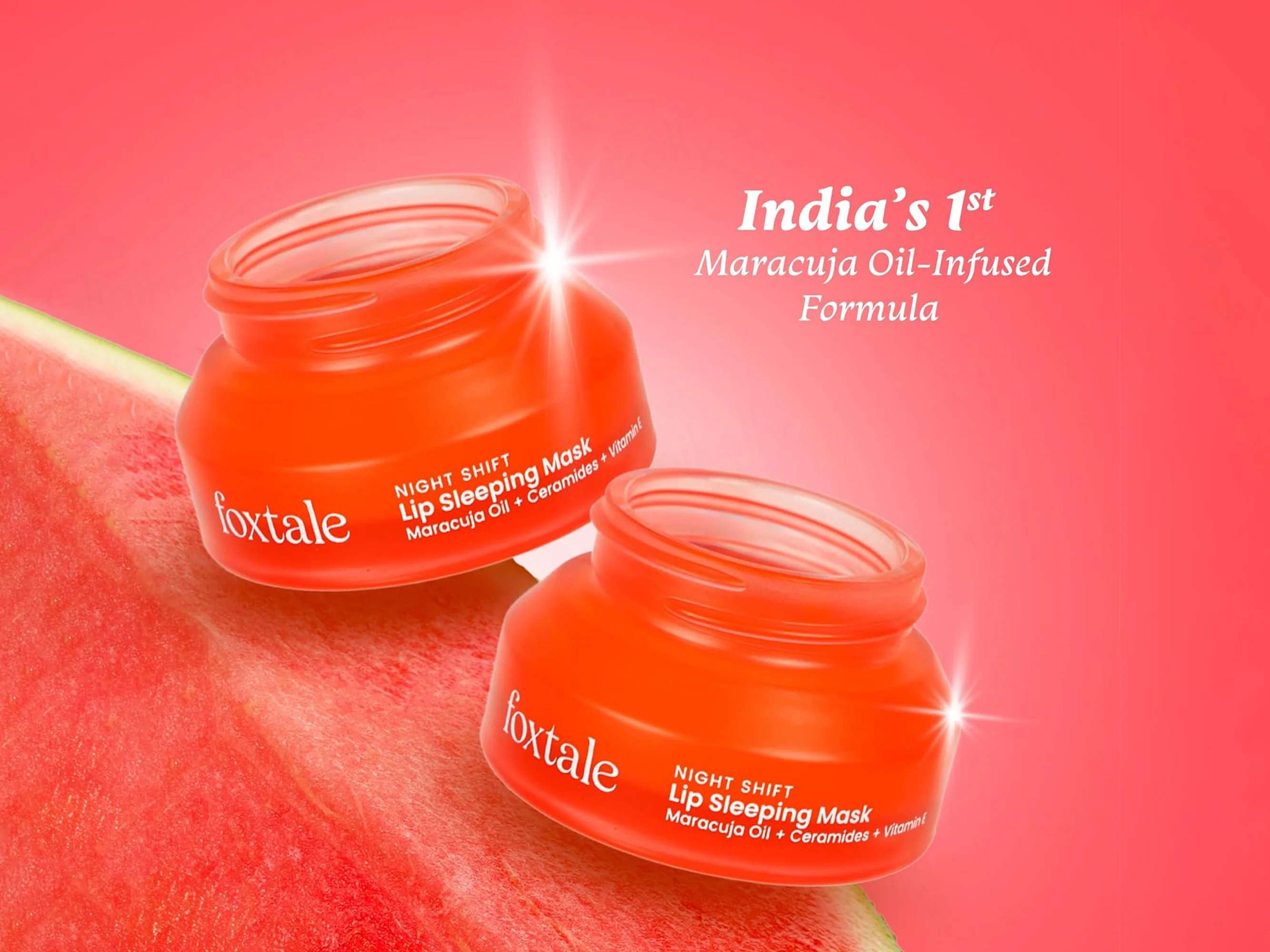 Foxtale Lip Sleeping Mask with Maracuja Oil - Image 2