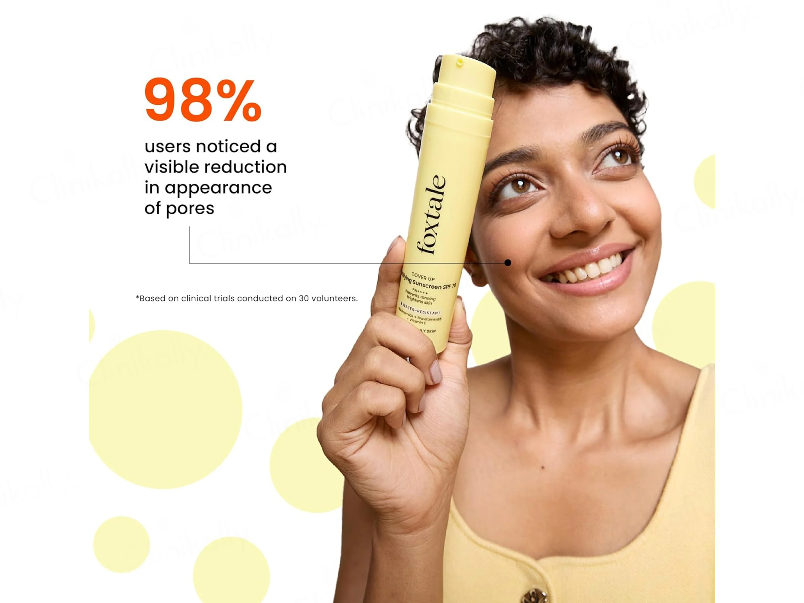 Foxtale Mattifying Sunscreen SPF 70 PA++++ - Image 4