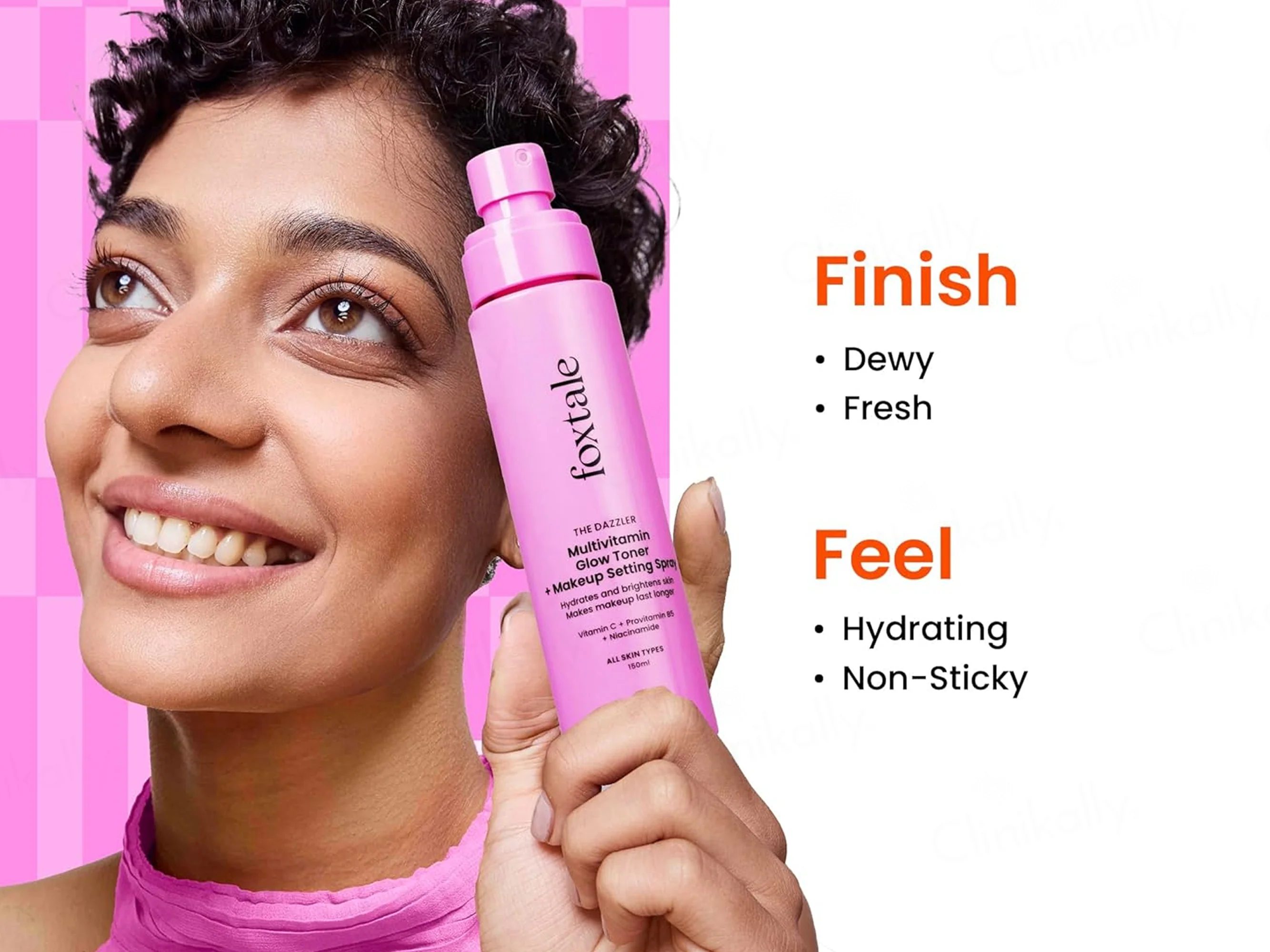 Foxtale Multivitamin Glow Toner + Makeup Setting Spray - Image 4