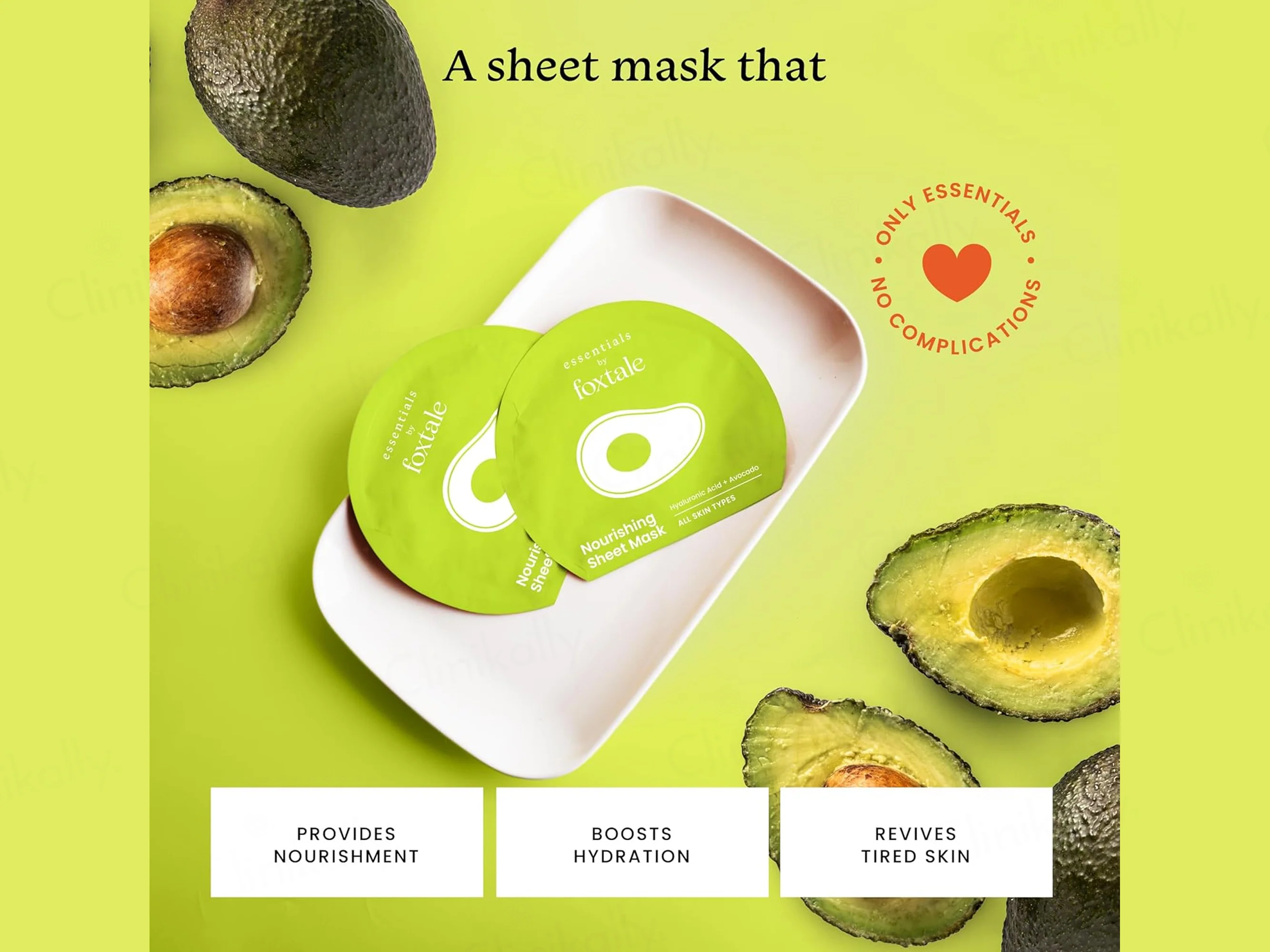 Foxtale Nourishing Face Sheet Mask - Image 3
