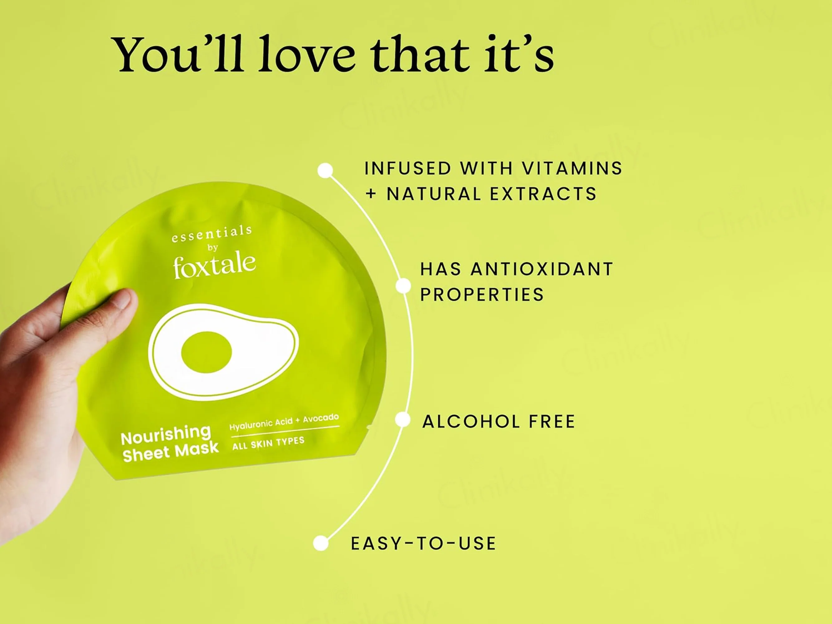 Foxtale Nourishing Face Sheet Mask - Image 4