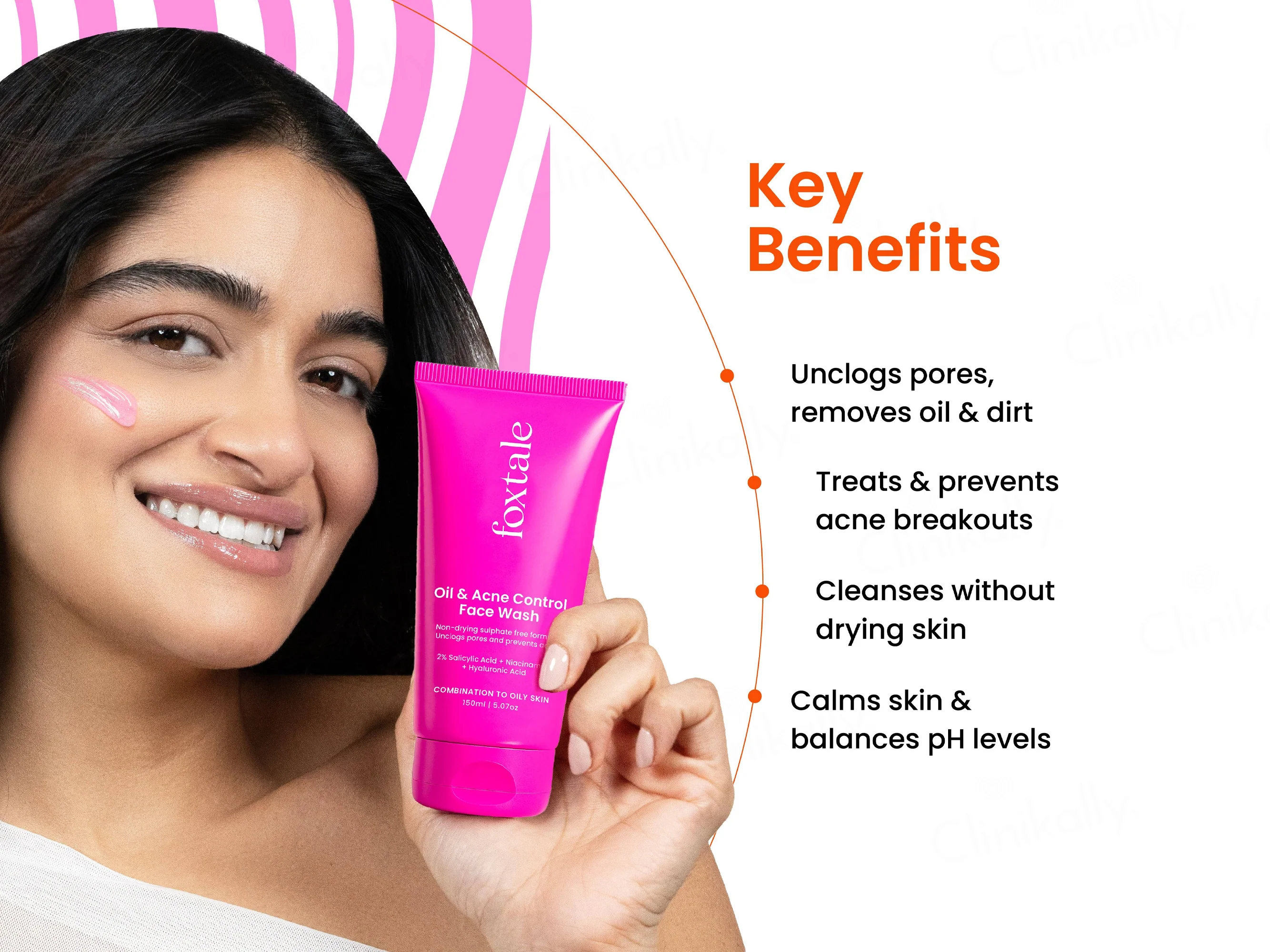 Foxtale Oil & Acne Control Face Wash - Image 4