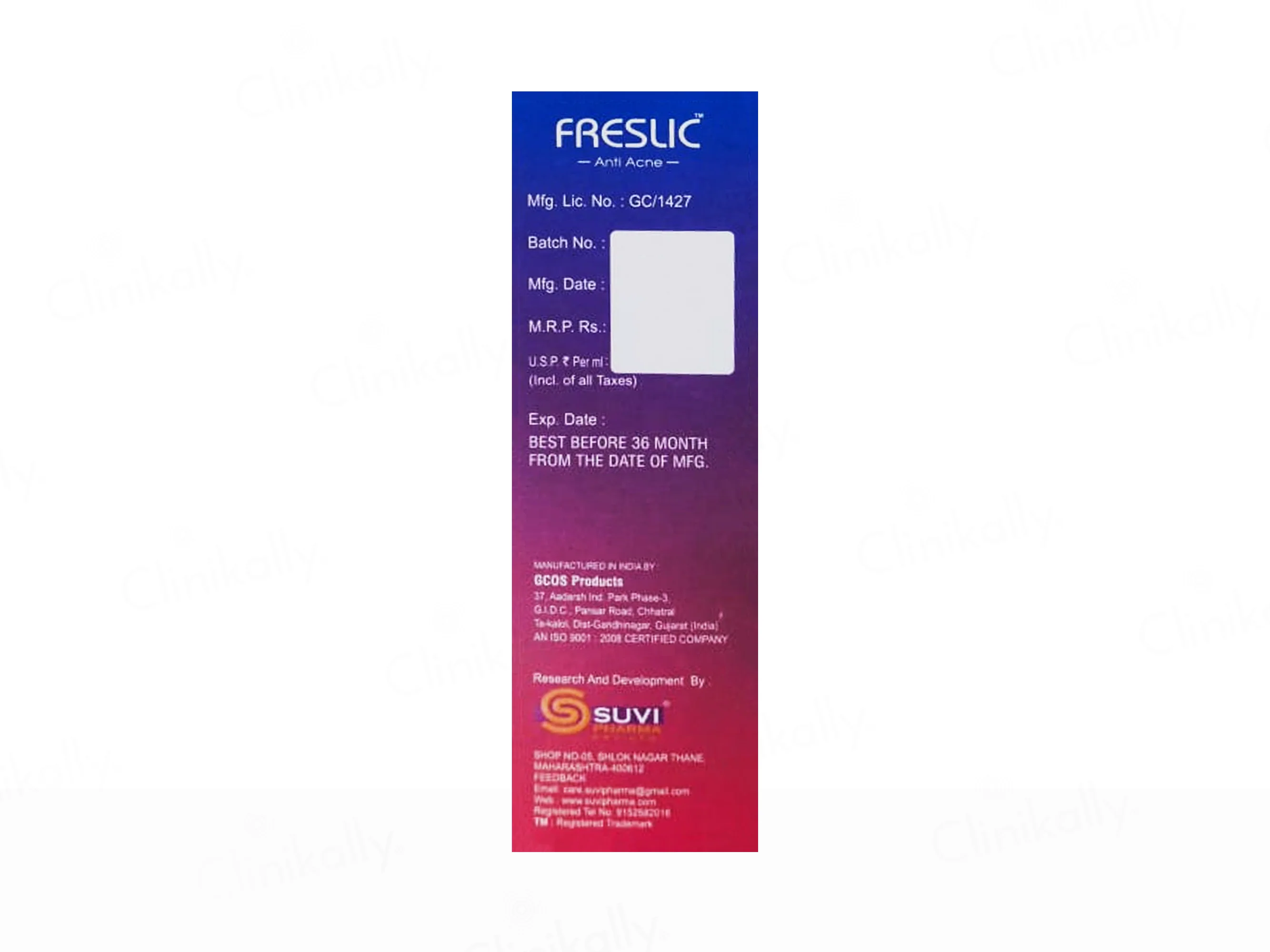 Freslic Anti Acne Foaming Face Wash - Image 3
