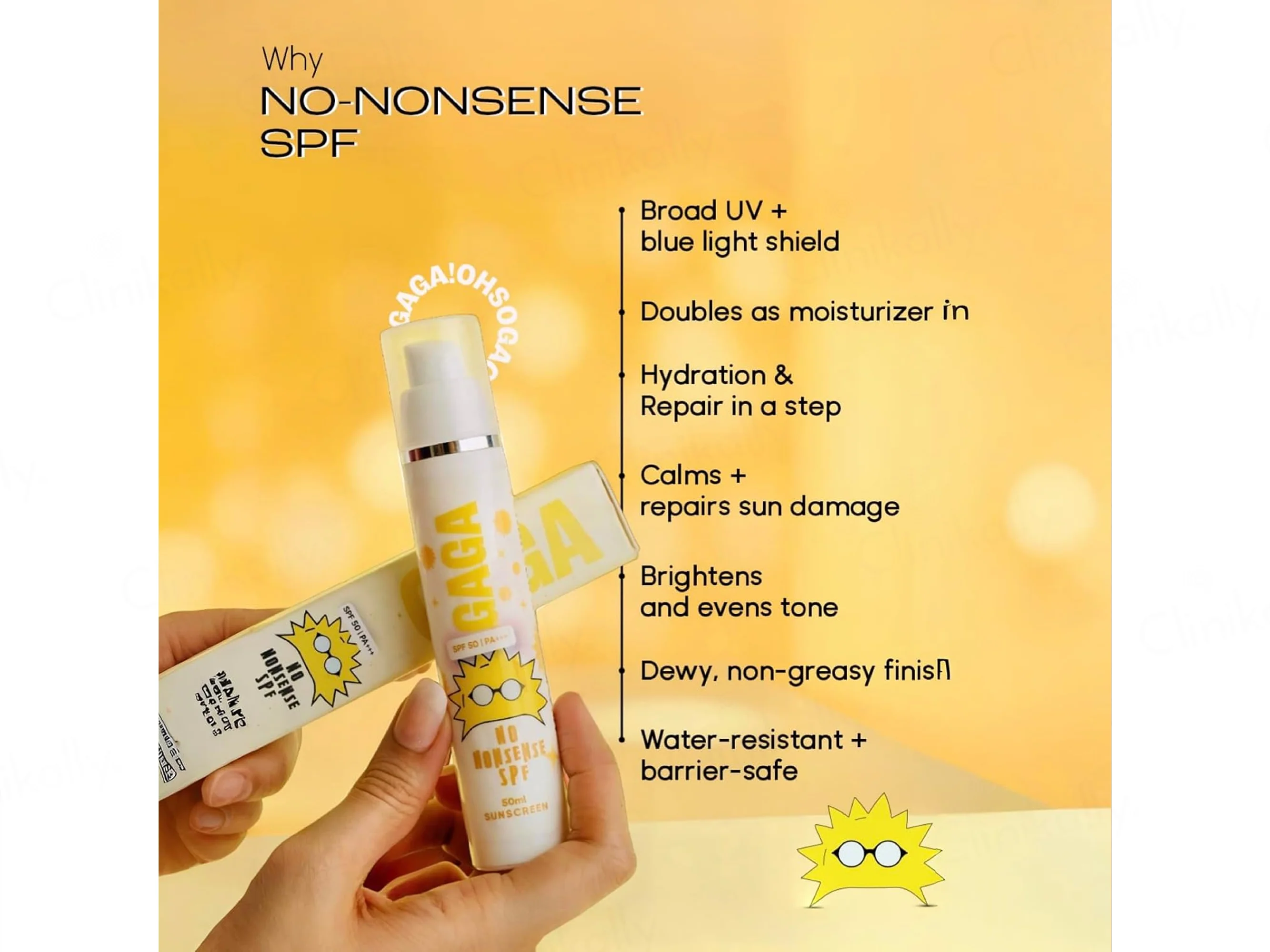 GAGA No Nonsense Sunscreen SPF 50 PA+++ - Image 4