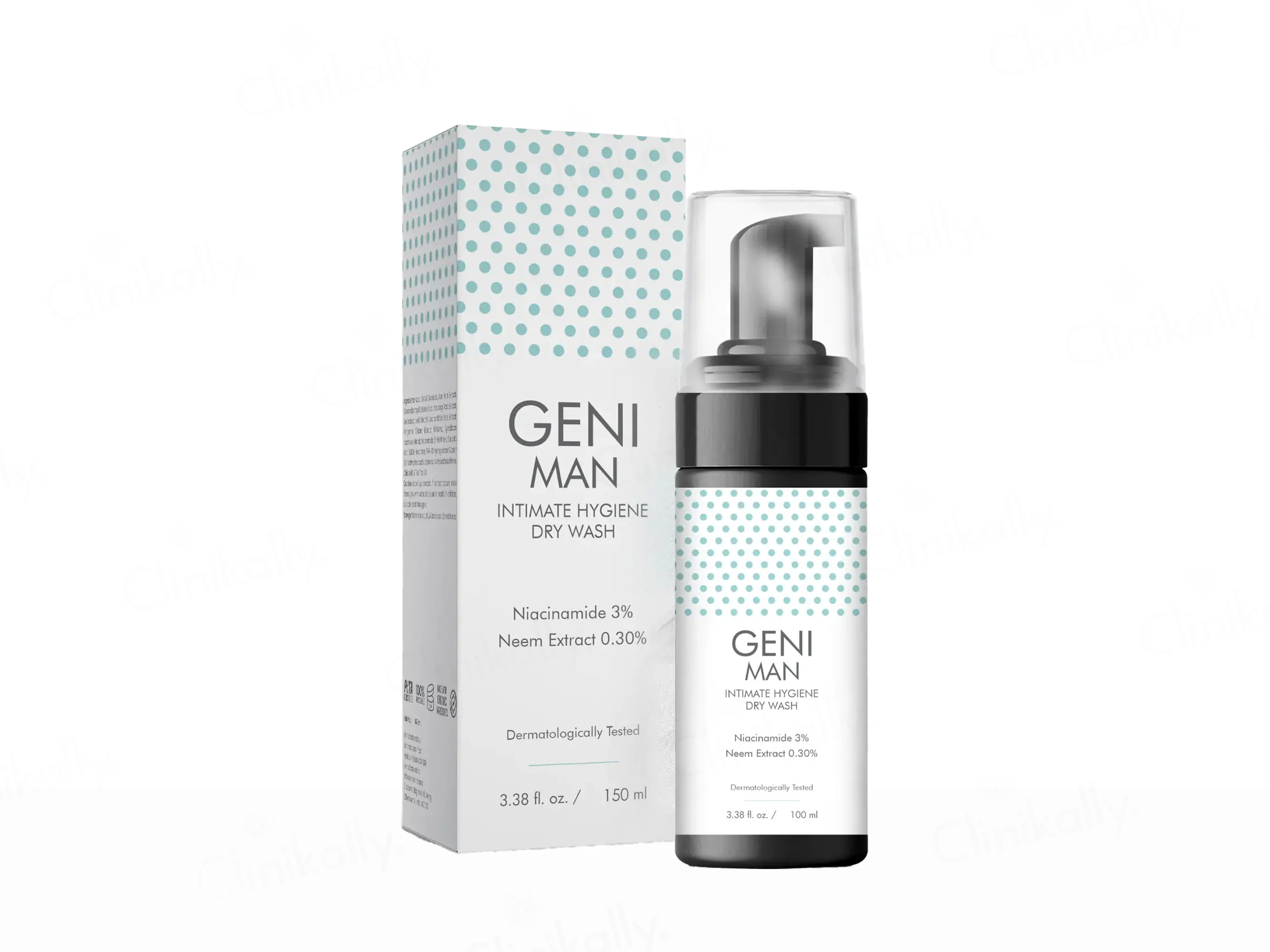 Geni Man Intimate Hygiene Dry Wash