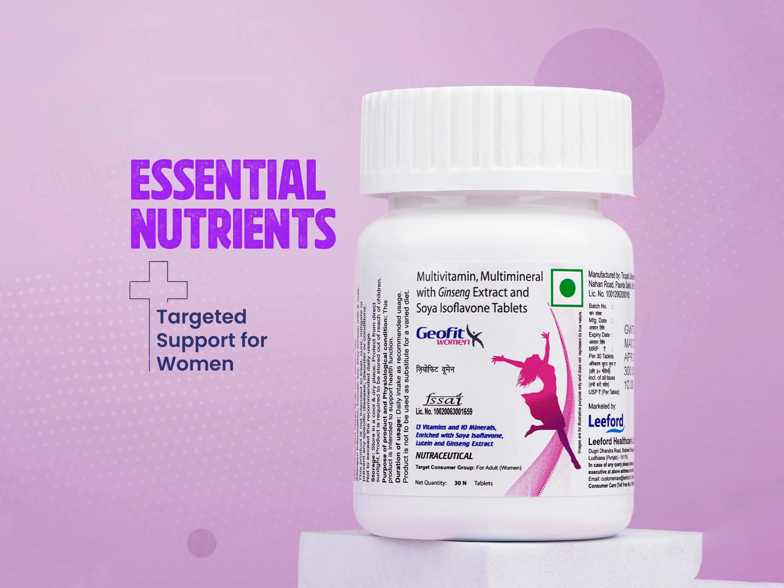 Geofit Women Nutraceutical Tablet - Image 3