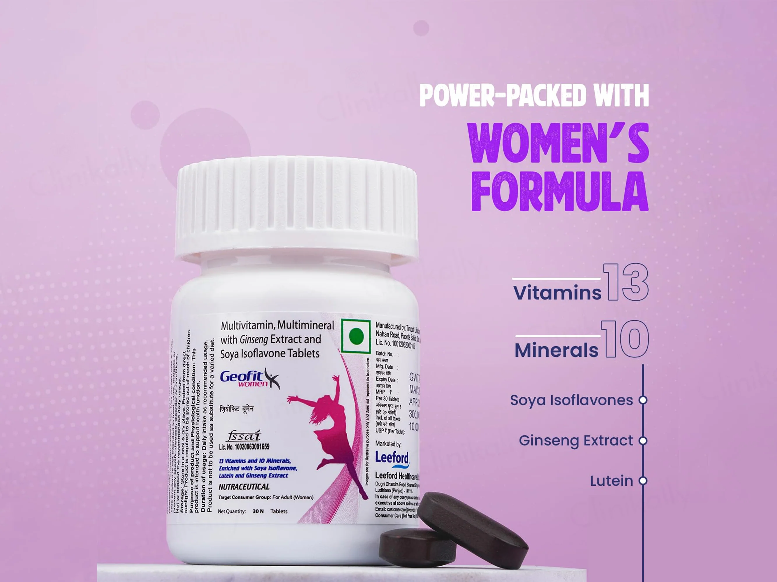 Geofit Women Nutraceutical Tablet - Image 4