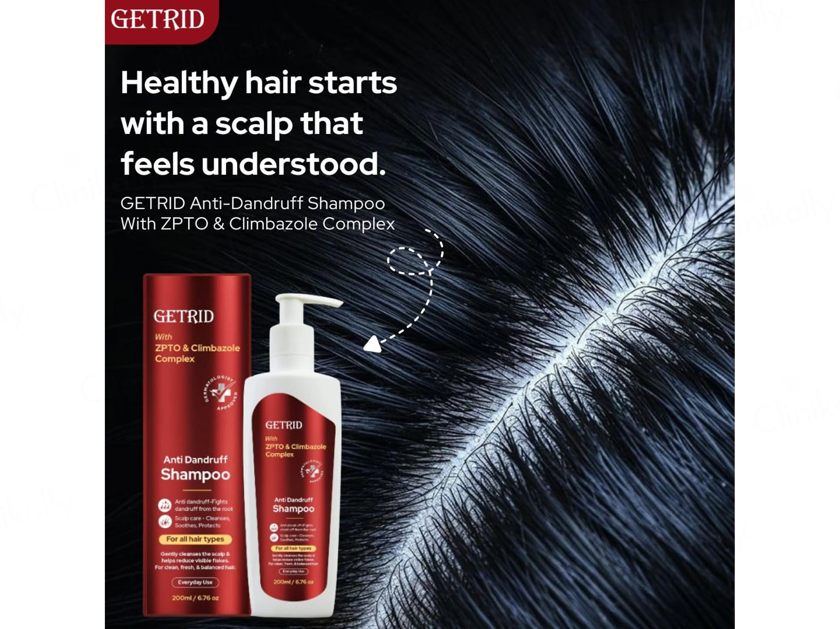 Getrid Anti Dandruff Shampoo - Image 2