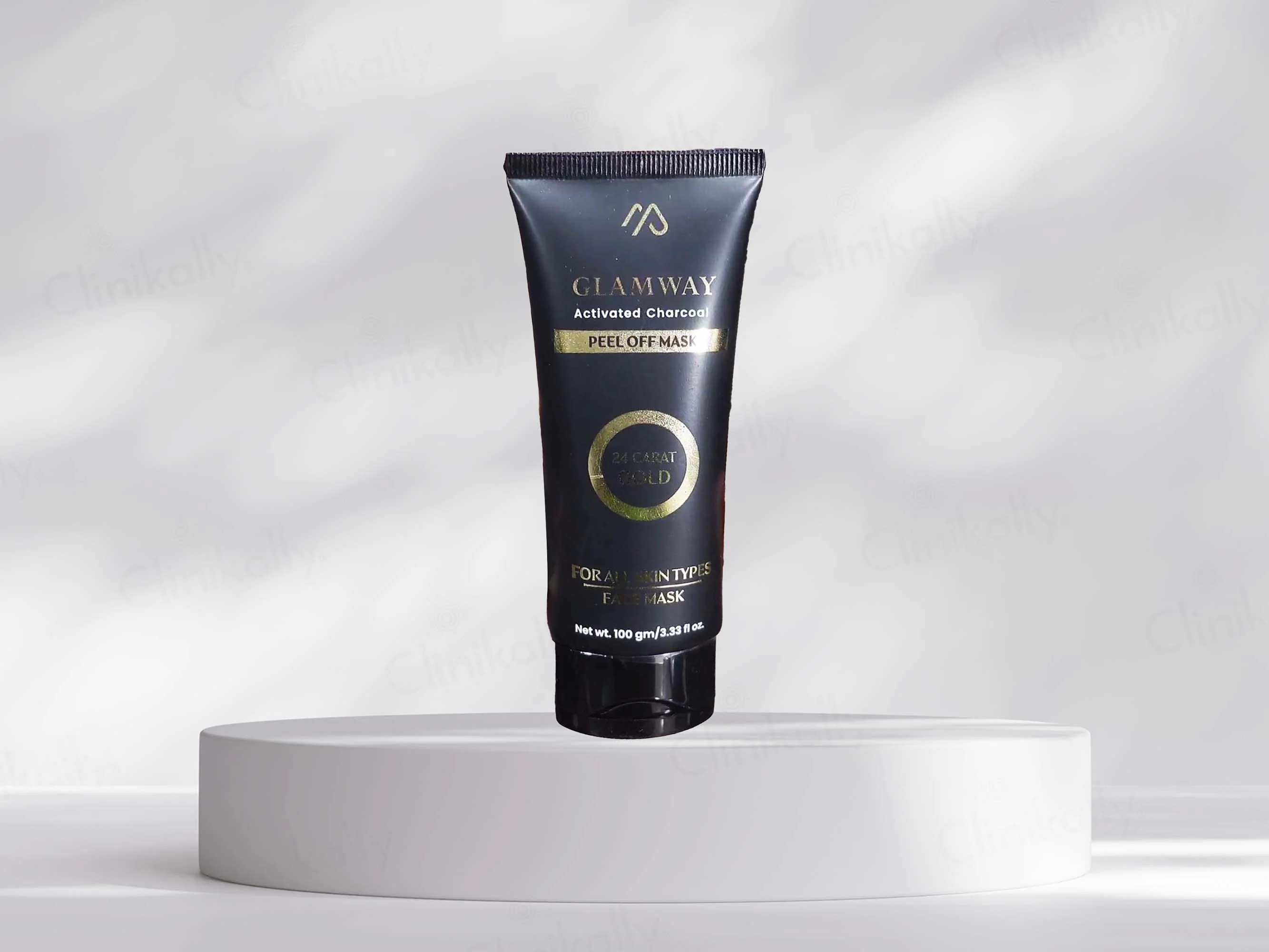 Glamway Activated Charcoal 24 Carat Gold Peel Off Face Mask - Image 2