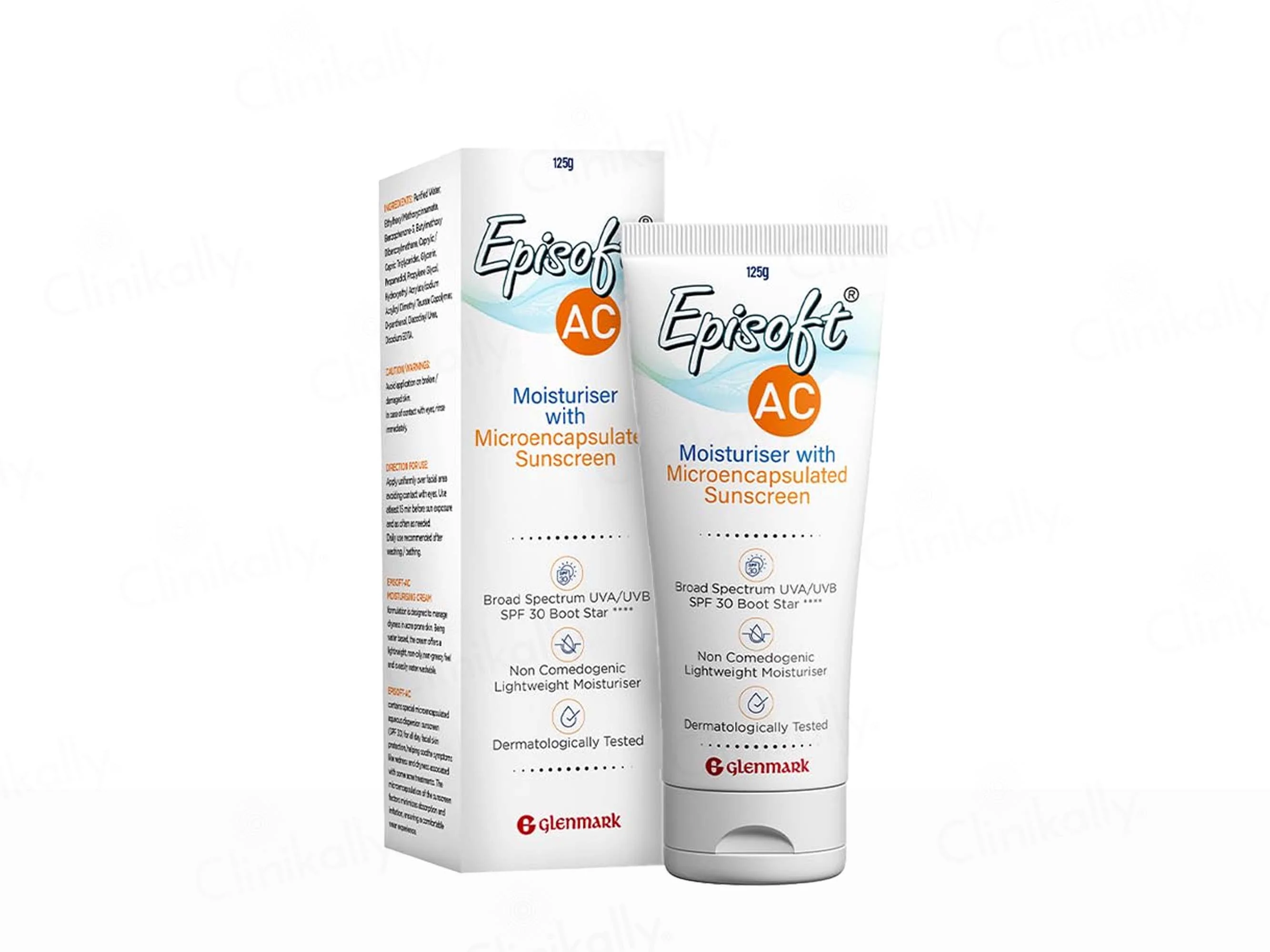 Episoft AC Moisturiser with Sunscreen SPF 30 - Image 6