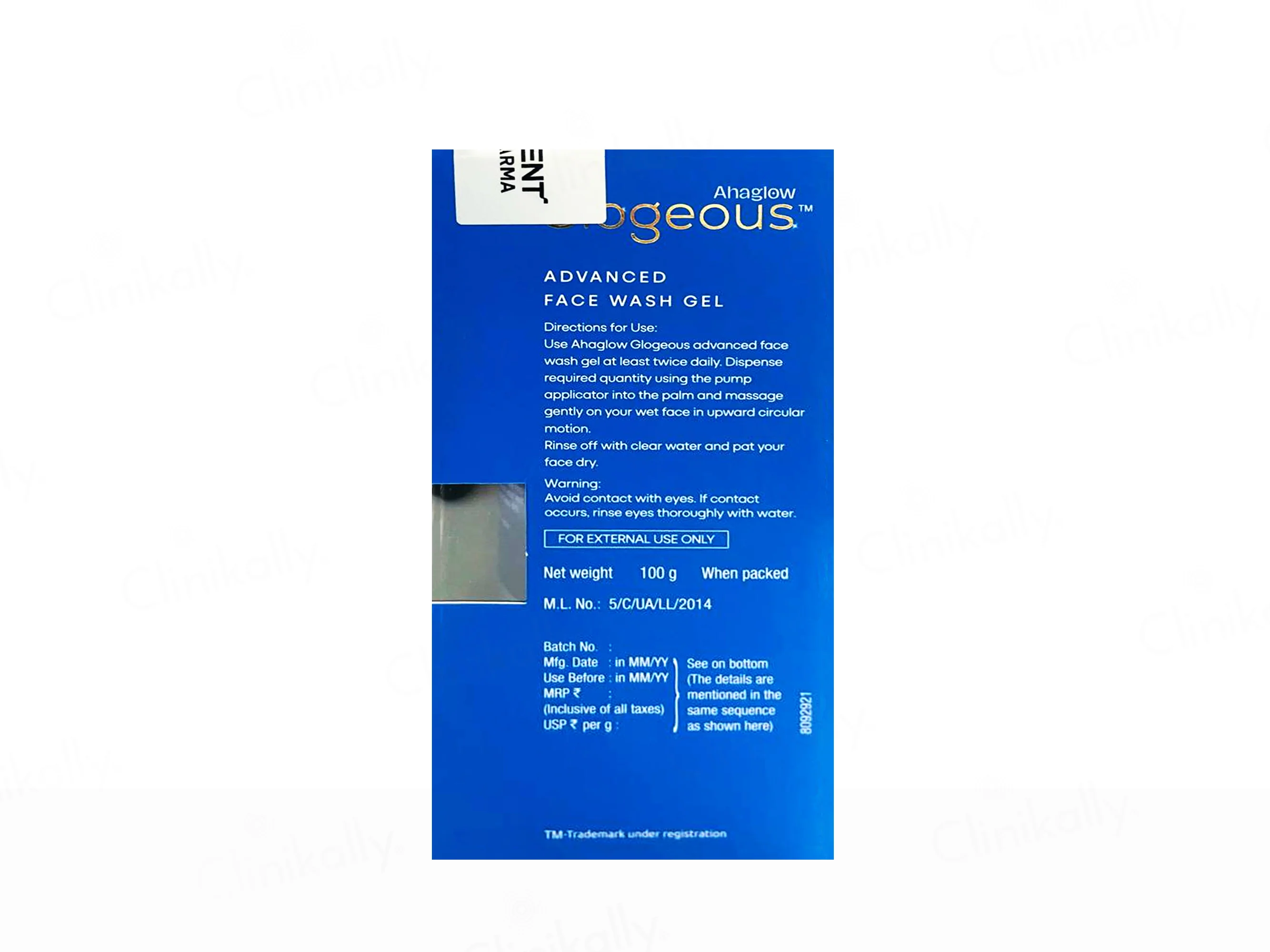 Glogeous Advanced Face Wash Gel - Image 5